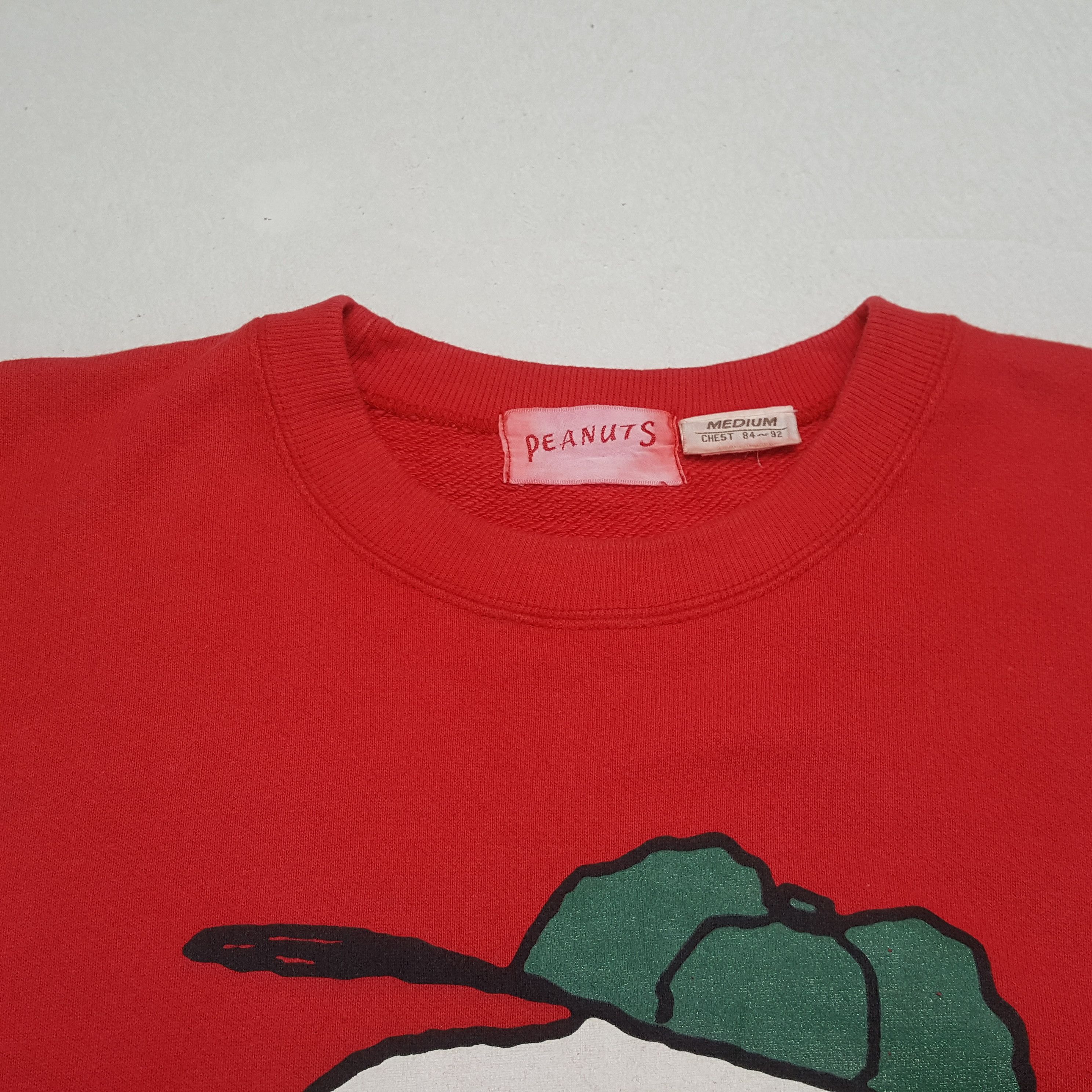 Peanuts × Vintage PEANUTS SNOOPY Cartoon Vintage Sweatshirt Size US M / EU 48-50 / 2 - 4 Thumbnail