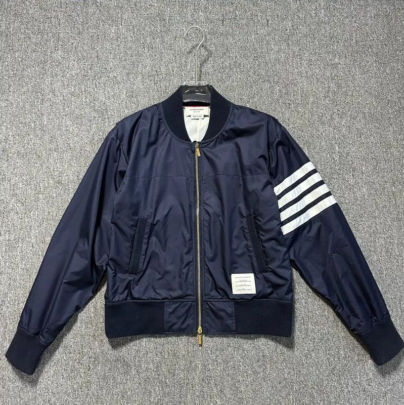 Thom Browne Thom Browne Blue Long Sleeve Men’s Jacket 0089 Size US M / EU 48-50 / 2 - 1 Thumbnail