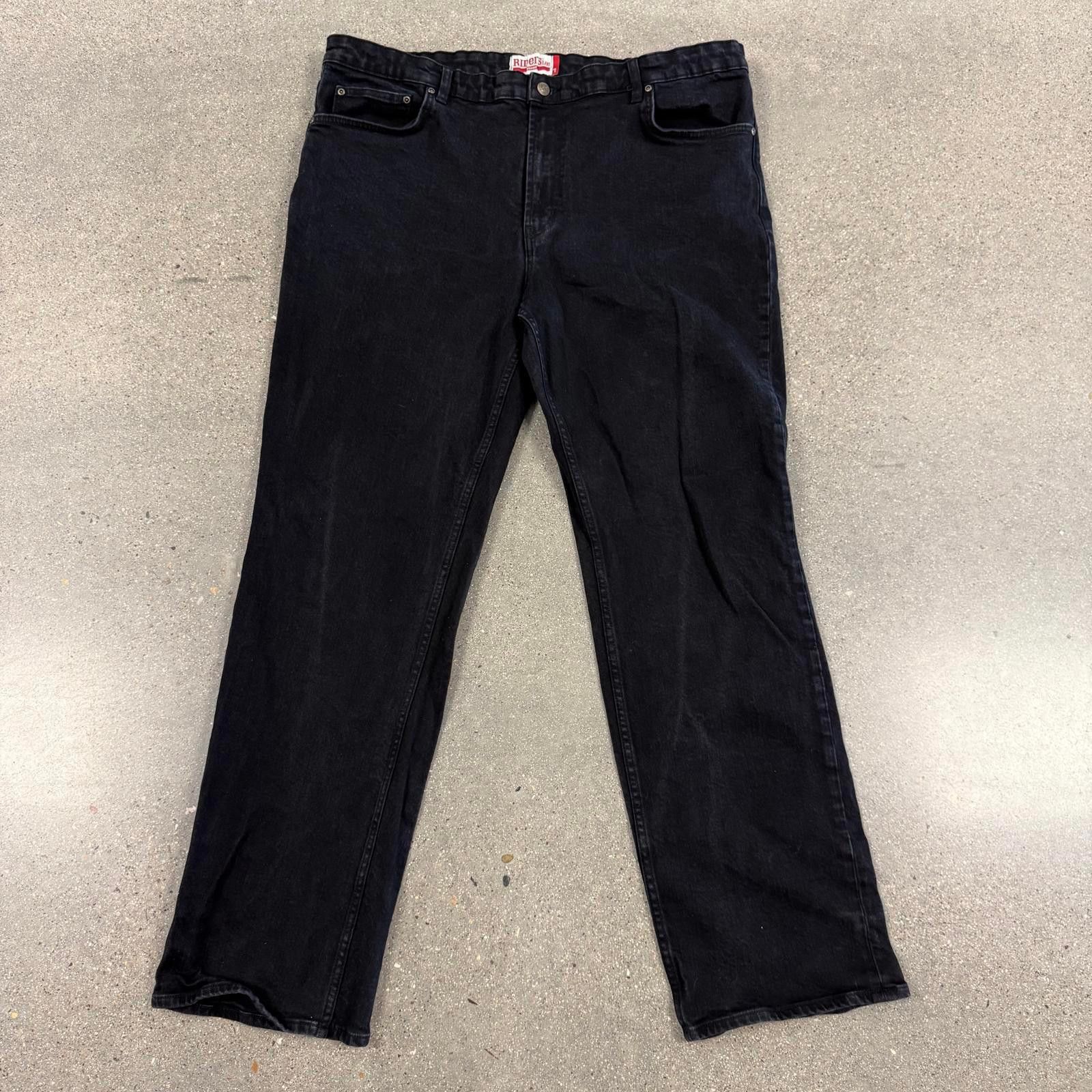 Designer Riders by LEE Black Denim Jeans 44 R Straight Cut Size US 44 / EU 60 - 12 Thumbnail
