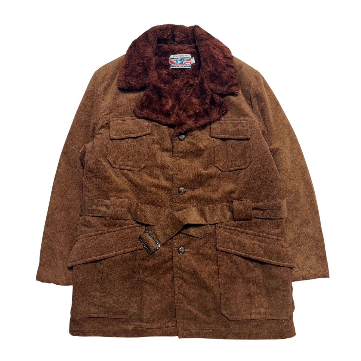 Sears Vintage 70s Sears Teen Male Shearling Jacket Size US M / EU 48-50 / 2 - 1 Thumbnail