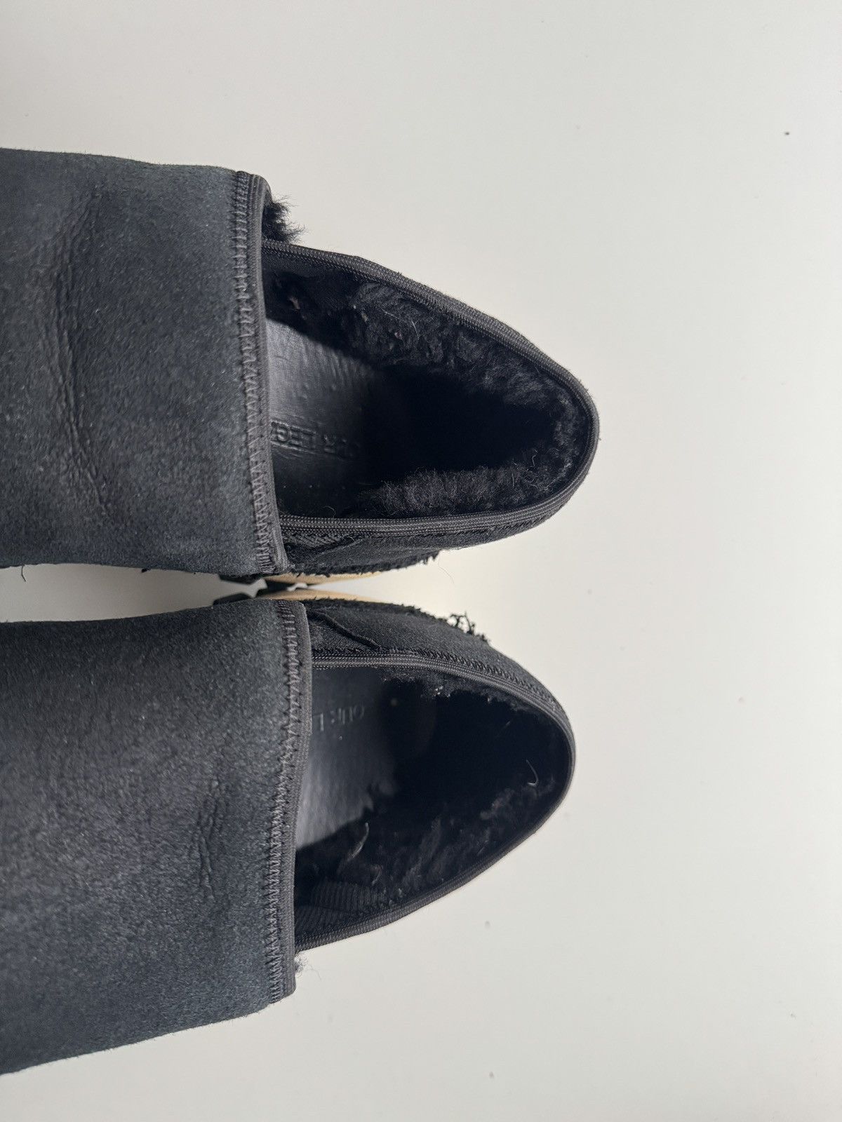 Our Legacy Our Legacy Bear Foot Black Shearling Slip-On - Size 44 Size US 10 / EU 43 - 11 Thumbnail