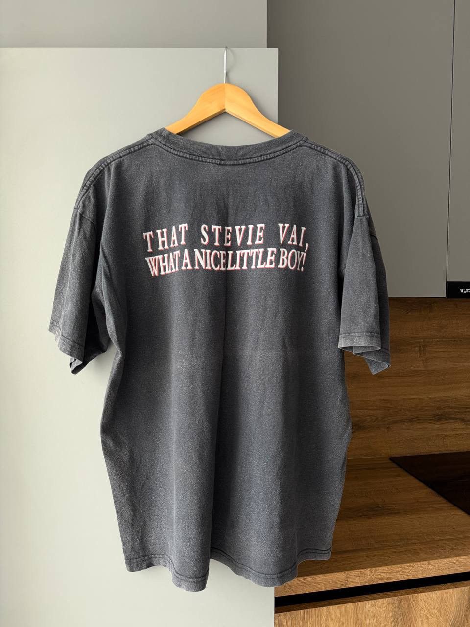 Band Tees 1991 Vintage Steve Vai Warfare T-shirt Promo Size US L / EU 52-54 / 3 - 3 Thumbnail