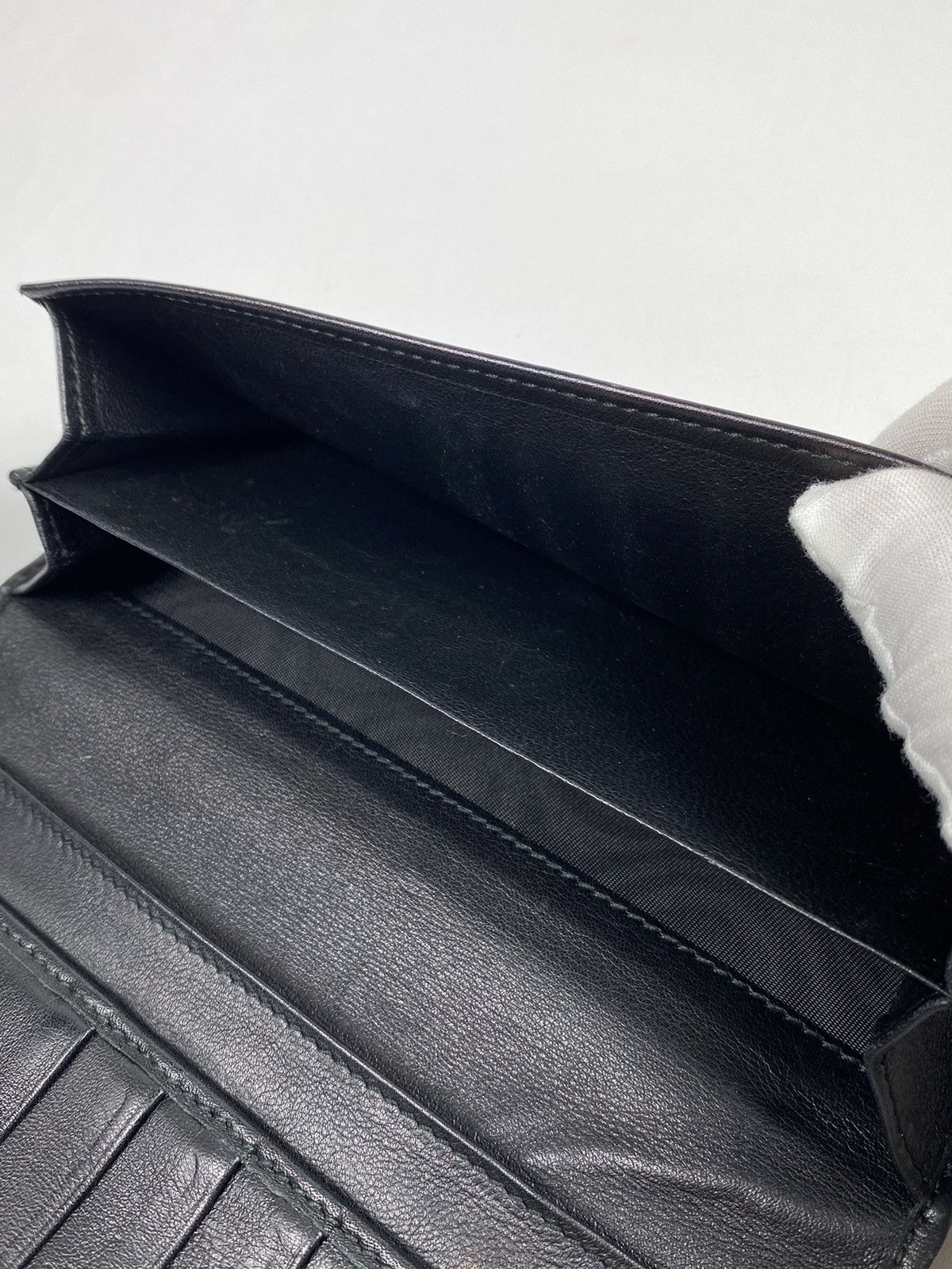 Gucci GG Guccissima leather long wallet