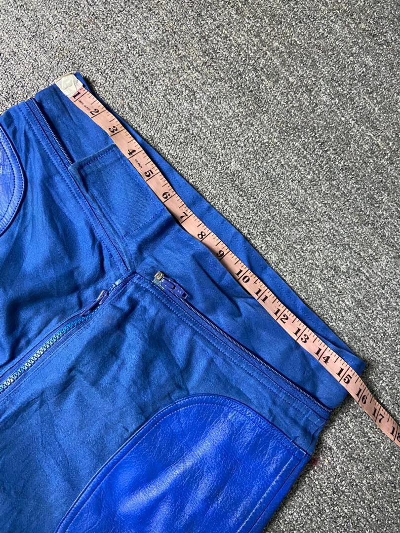 Japanese Brand Unbranded Leather Racing Pants (145) Size US 31 - 4 Thumbnail