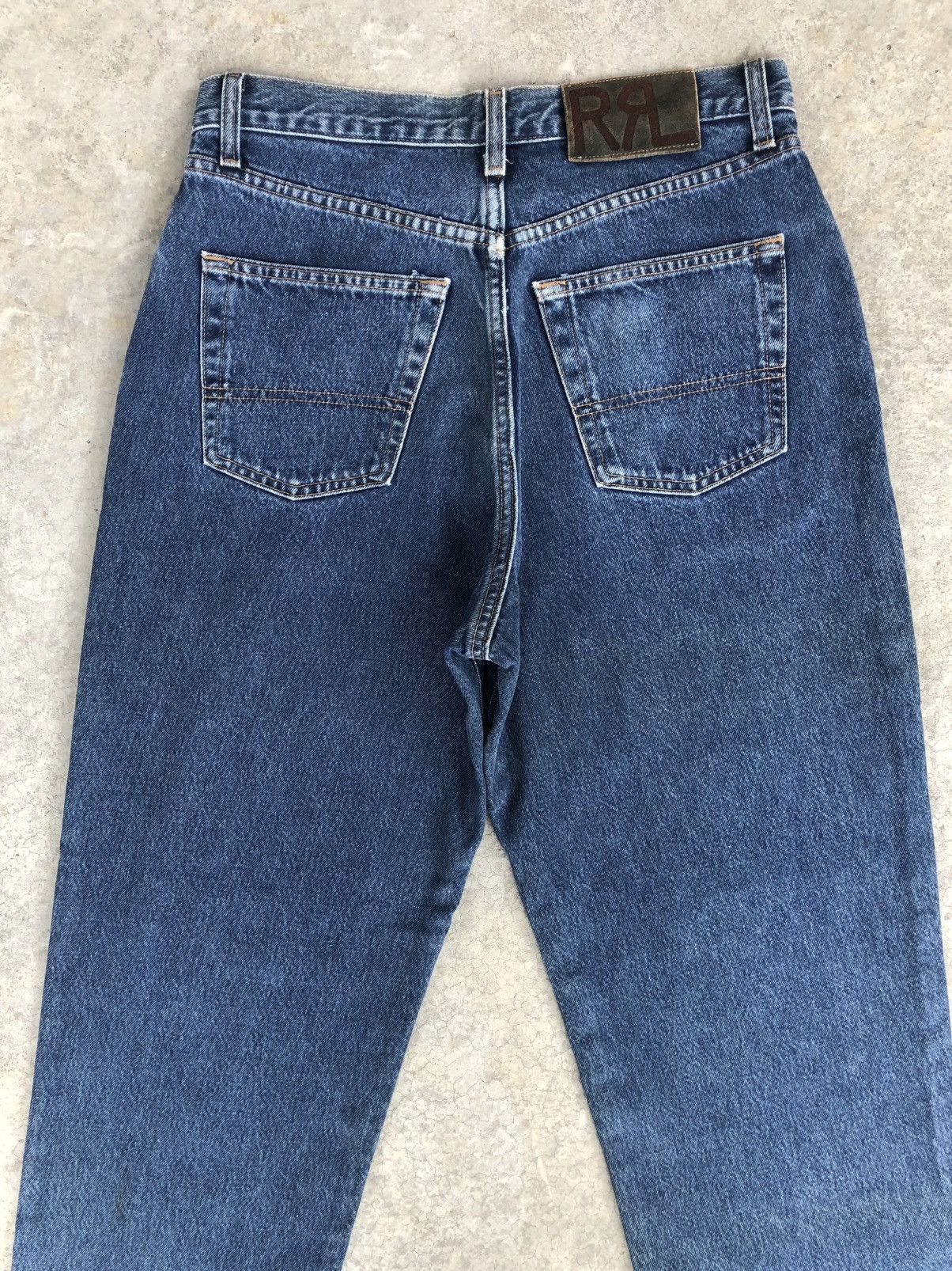 RRL Ralph Lauren Vintage RRL Ralph Lauren Baggy Jeans Distressed Size US 30 / EU 46 - 8 Thumbnail