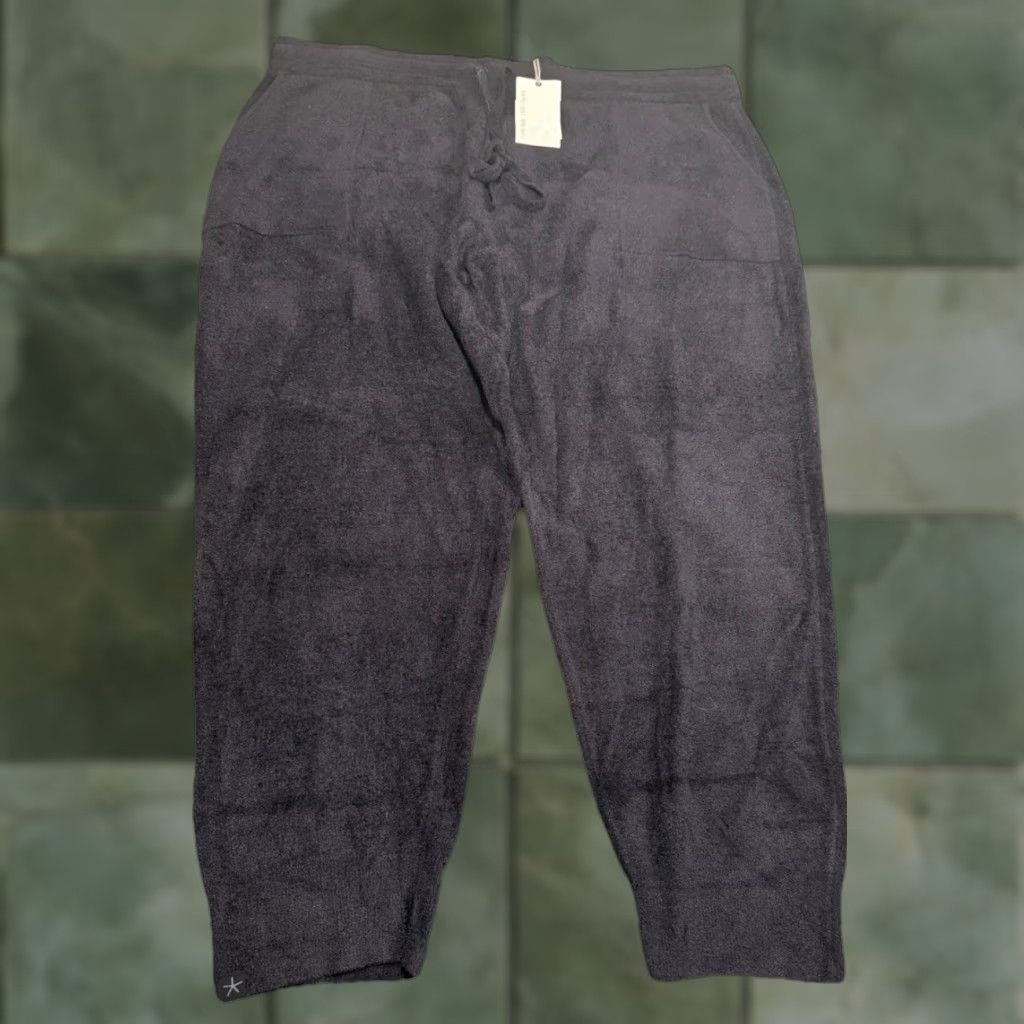 Barefoot Dreams CozyChic Lite Joggers Pants NWT Black Sz 2XP 42x27 2XP P2XL Women Petite Relaxed Joggers Pants Black CozyChic Lite Relaxed Joggers