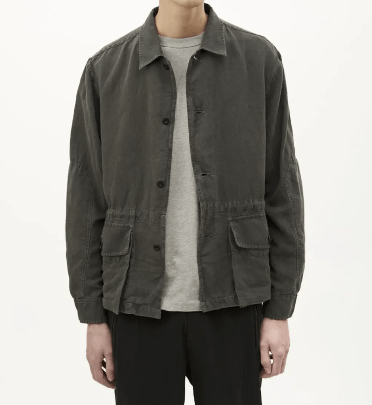 image of Our Legacy Puff Pocket Shirt in Forest, Men's (Size Medium)