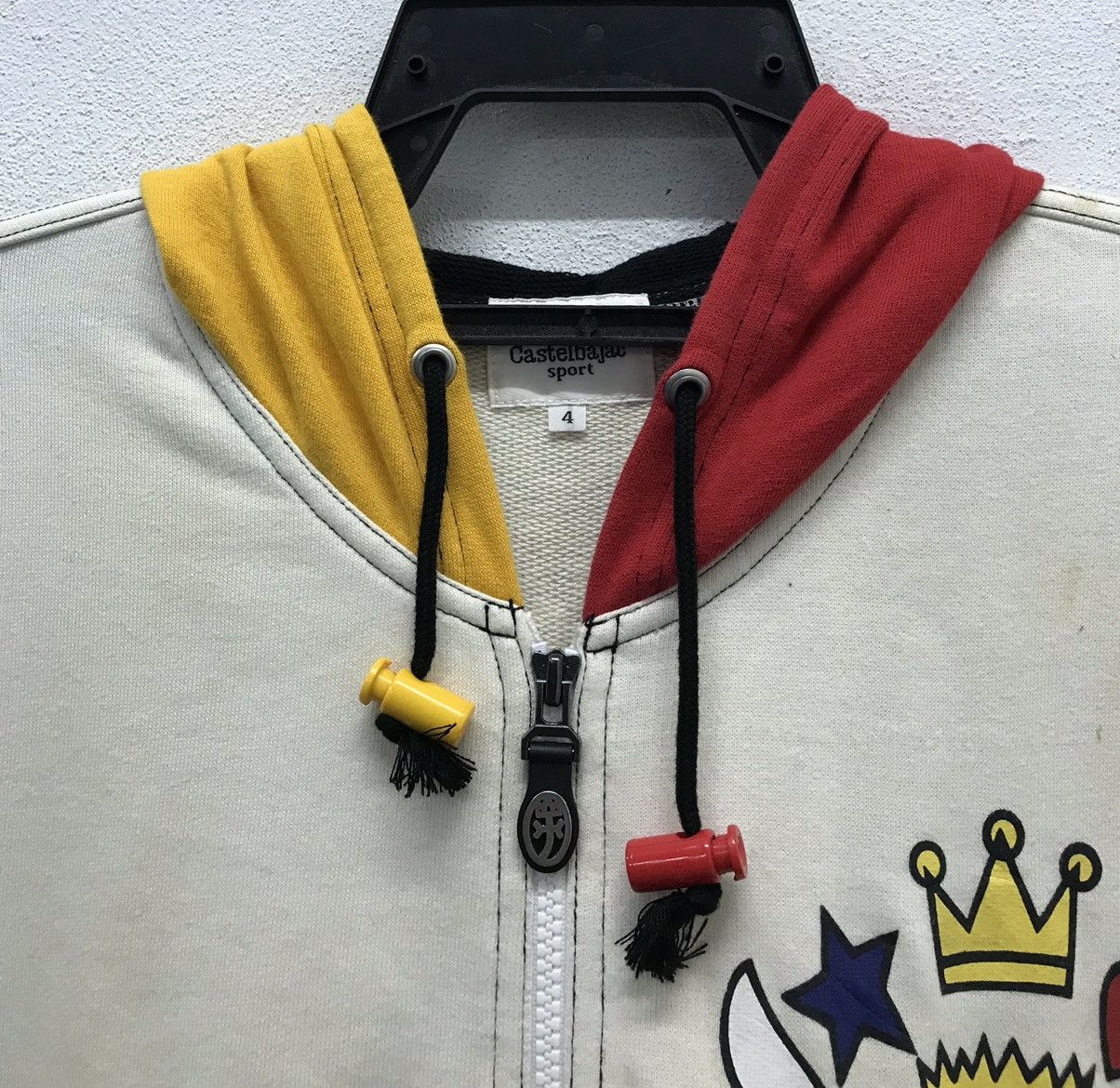 Jean Charles De Castelbajac × Vintage Vintage Jean Charles de Castelbajac Sport Jacket Hoodie Size US L / EU 52-54 / 3 - 3 Thumbnail