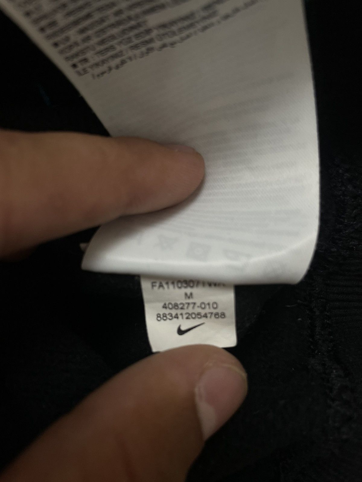 Nike × Vintage Nike Vintage 90’s Oversized Hooded Big Center Logo Y2K Size US M / EU 48-50 / 2 - 7 Thumbnail