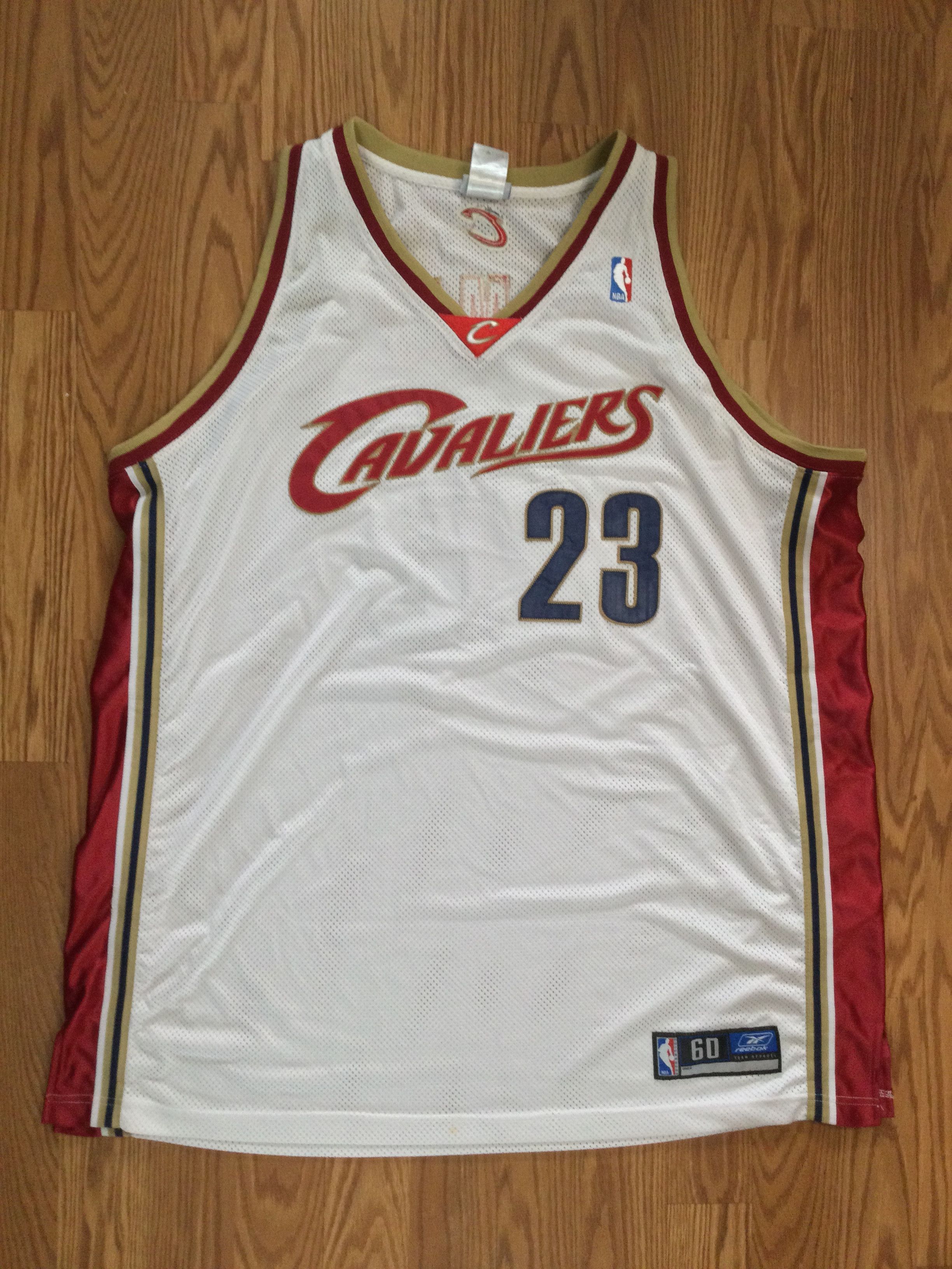 Reebok Authentic Cleveland Cavaliers LeBron James Reebok NBA Jersey Size US XXL / EU 58 / 5 - 2 Thumbnail