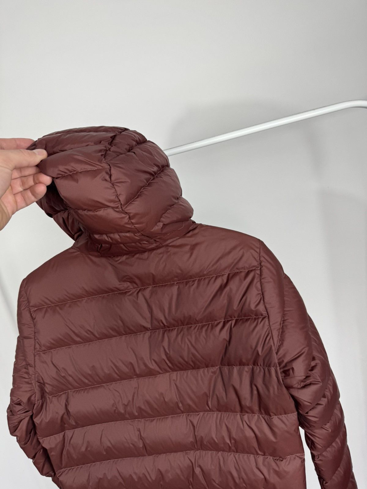 Peak Performance Peak Performance Women Hooded Down Puffer Jacket Burgundy M Size M / US 6-8 / IT 42-44 - 18 Thumbnail
