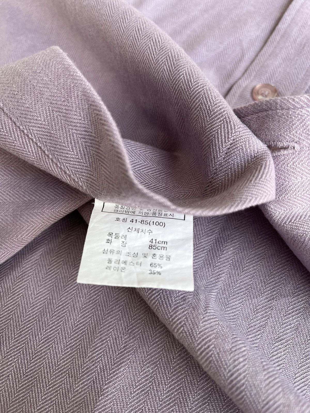 Balenciaga × Vintage Balenciaga Button Ups Shirt Herringbone Pocket Logo Size US L / EU 52-54 / 3 - 7 Thumbnail