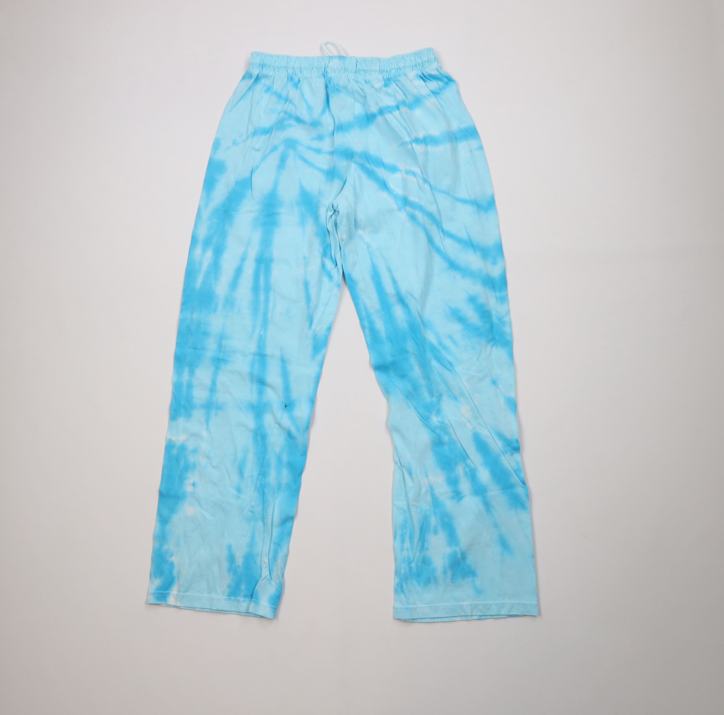 Vintage Vintage Y2K Streetwear Tie Dye Wide Leg Flannel Pants USA Size 28" / US 6 / IT 42 - 10 Thumbnail