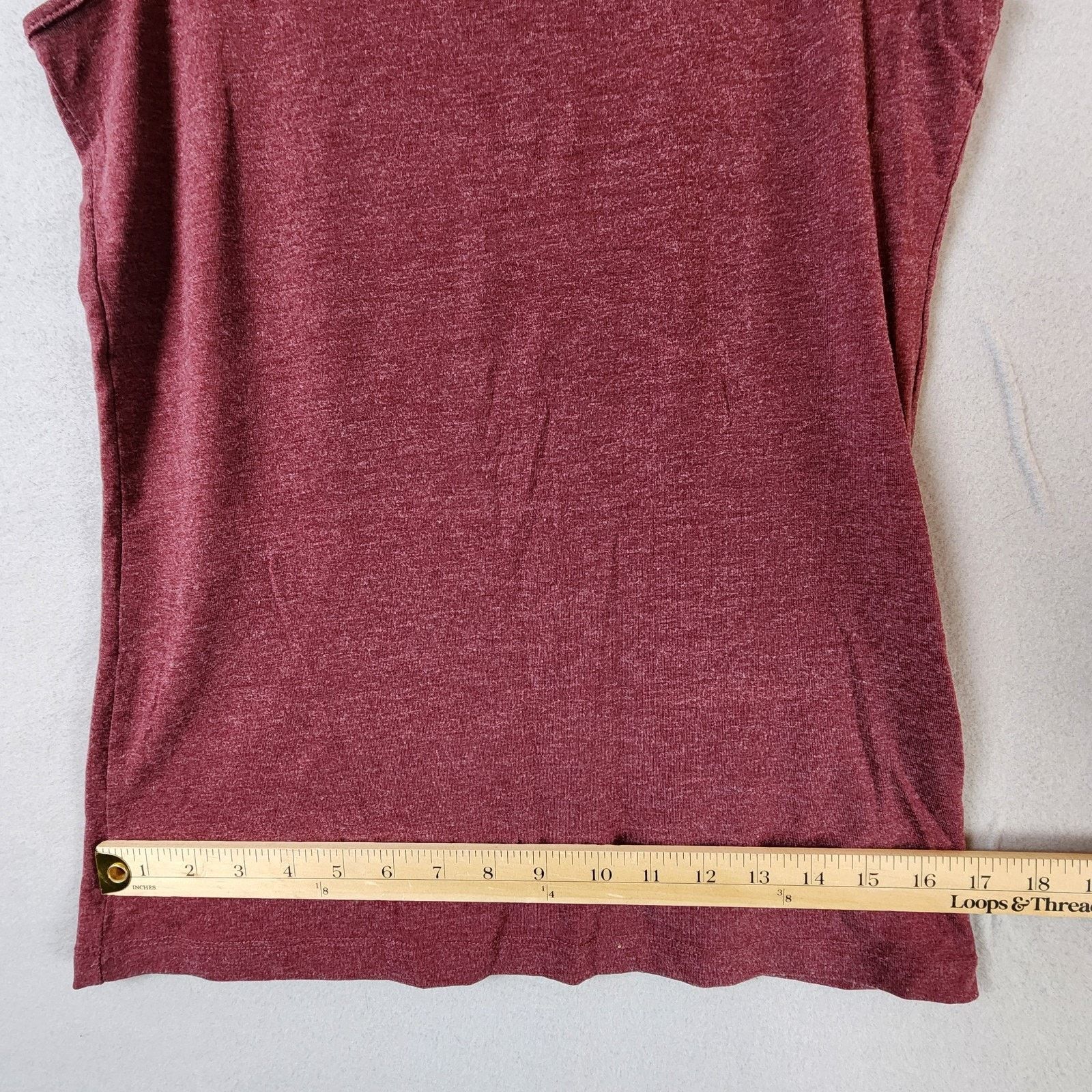 Other Atmospheres The Stretch Vest Tank Top Women Size 8 Maroon Size M / US 6-8 / IT 42-44 - 5 Thumbnail