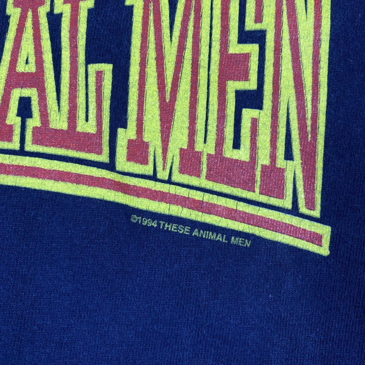Band Tees Vintage 90's THESE ANIMAL MEN Britpop Band Faded Tee Size US M / EU 48-50 / 2 - 5 Thumbnail