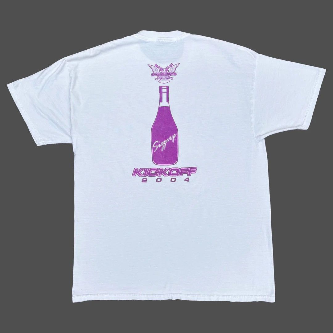 Vintage Dipset 2004 Vintage Diplomats Sizzurp Cam’ron Rap T-Shirt Size US XXL / EU 58 / 5 - 2 Thumbnail
