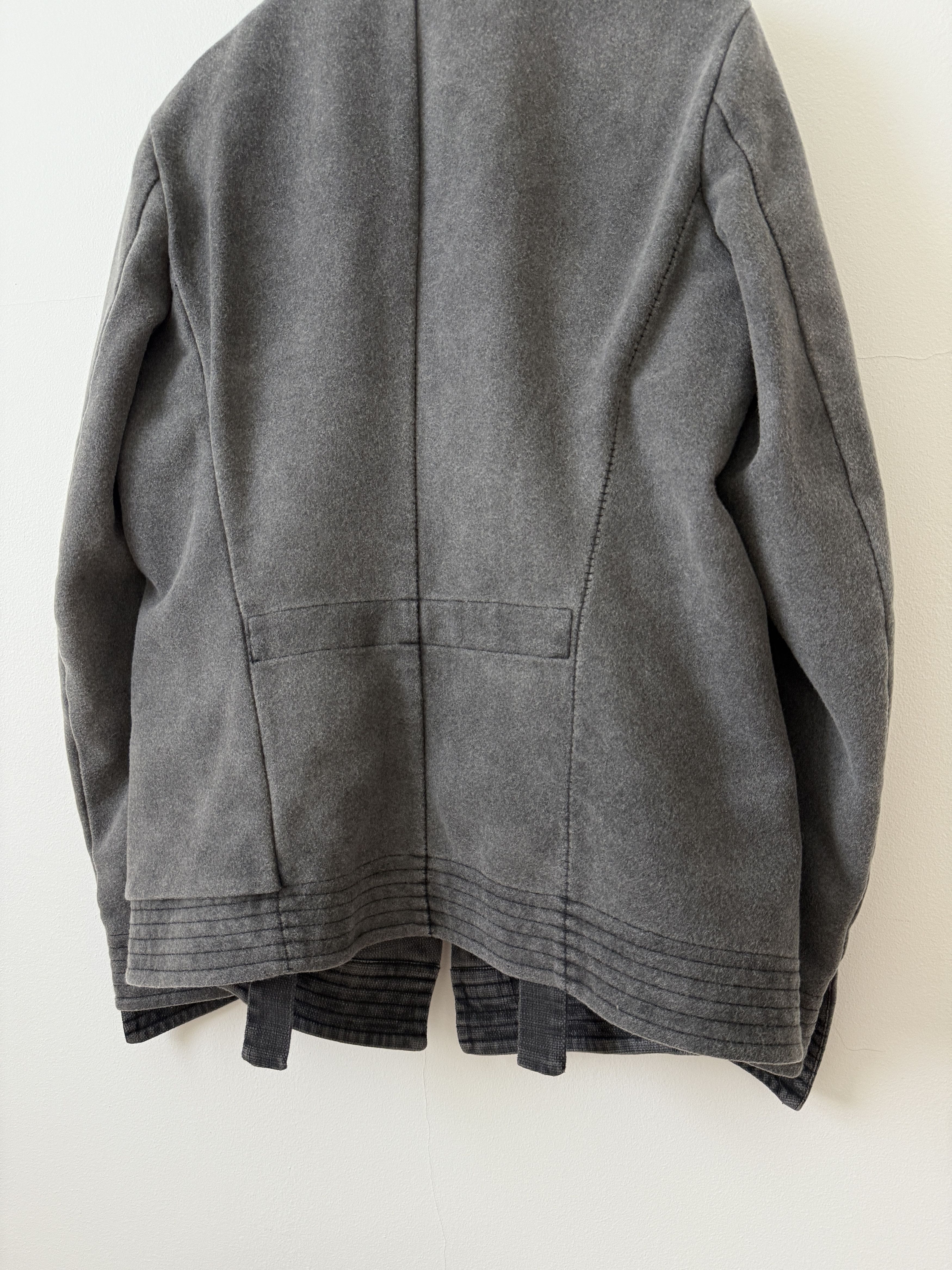 Masnada Wool Asymmetrical Peacoat Size US M / EU 48-50 / 2 - 16 Thumbnail