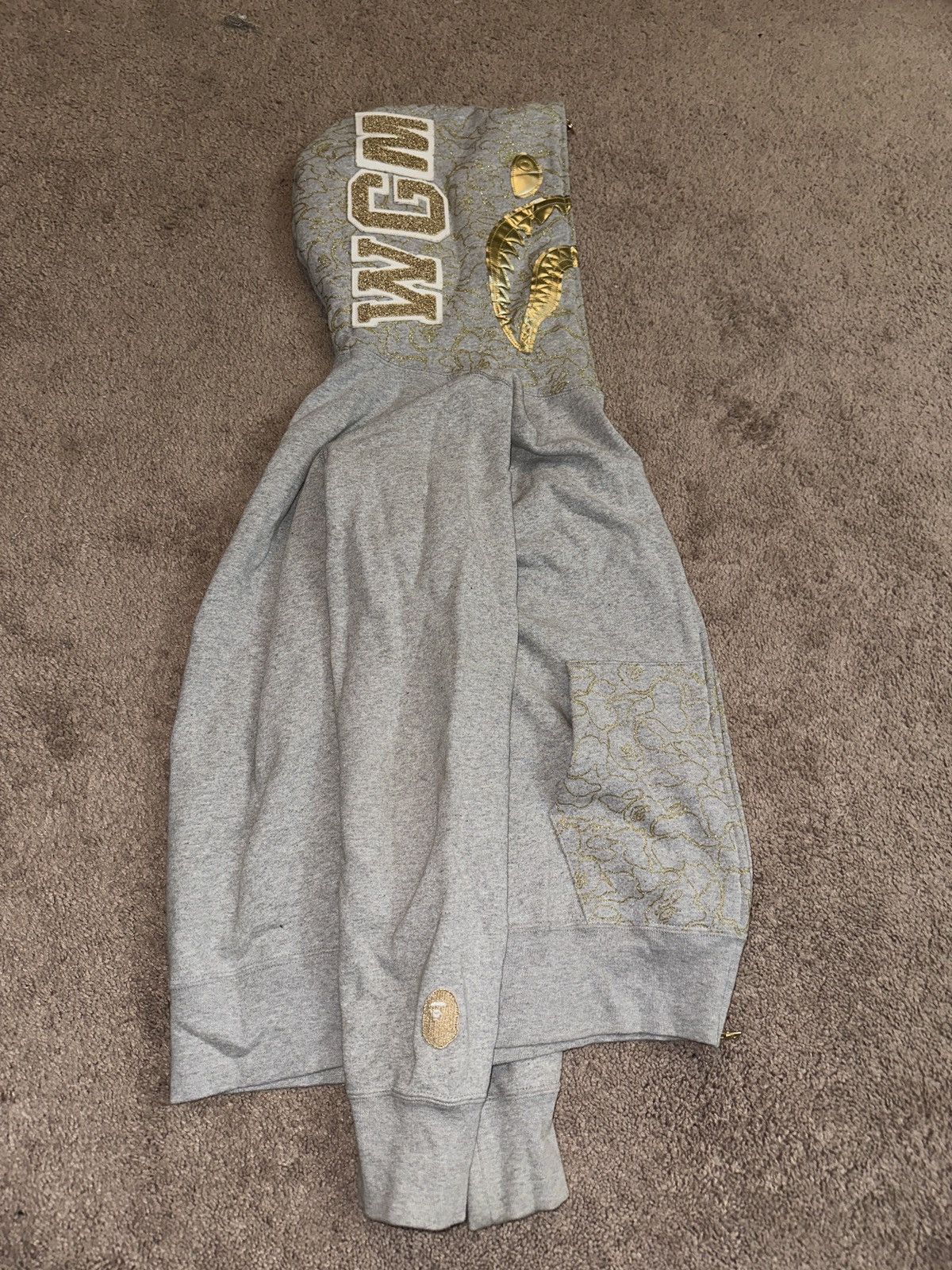 Bape Bape 23rd Anniversary Full Zip Shark Hoodie Size US M / EU 48-50 / 2 - 2 Thumbnail