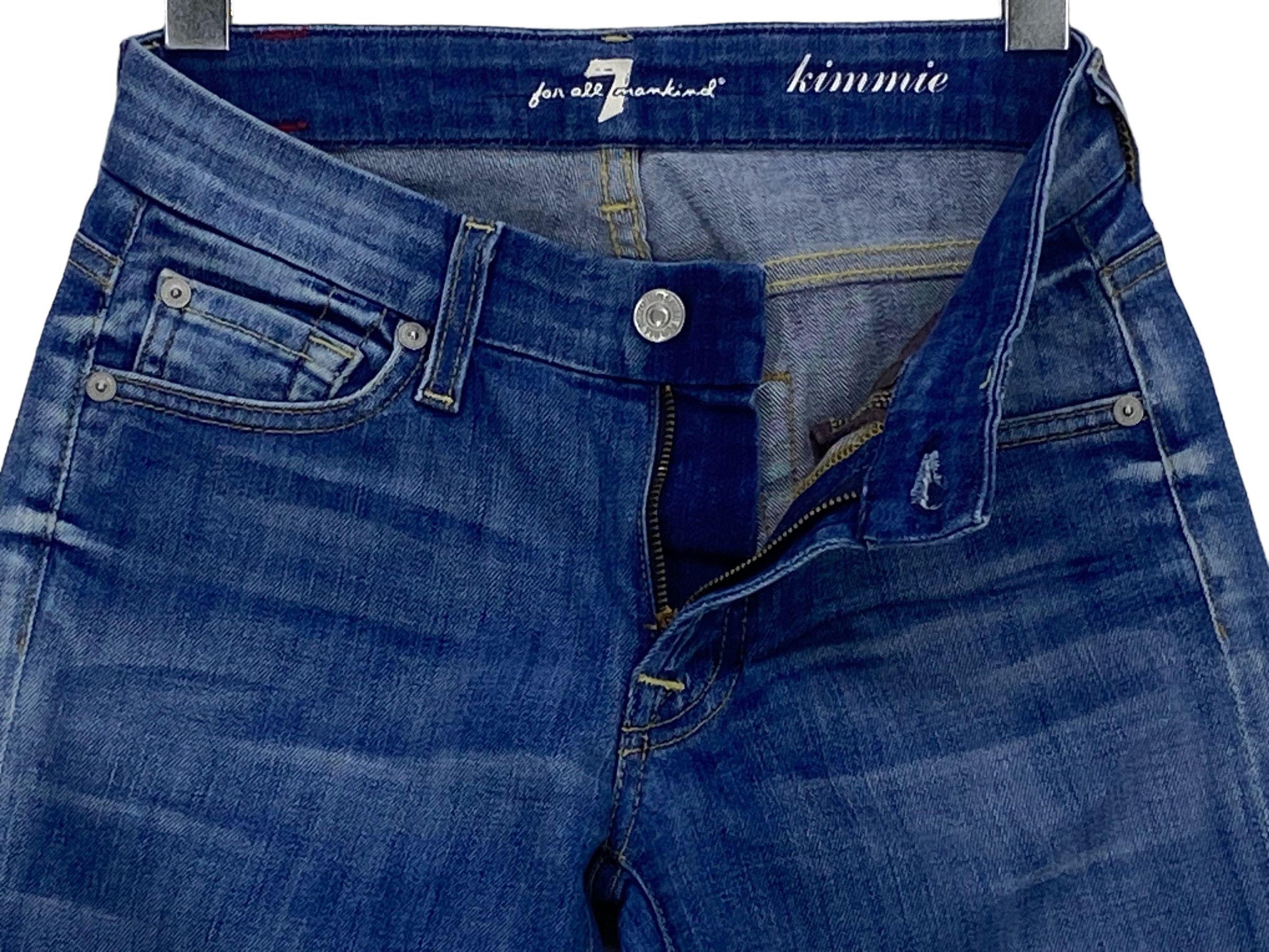7 For All Mankind × Japanese Brand 7 for all mankind Flare Jeans Size 23" - 4 Thumbnail