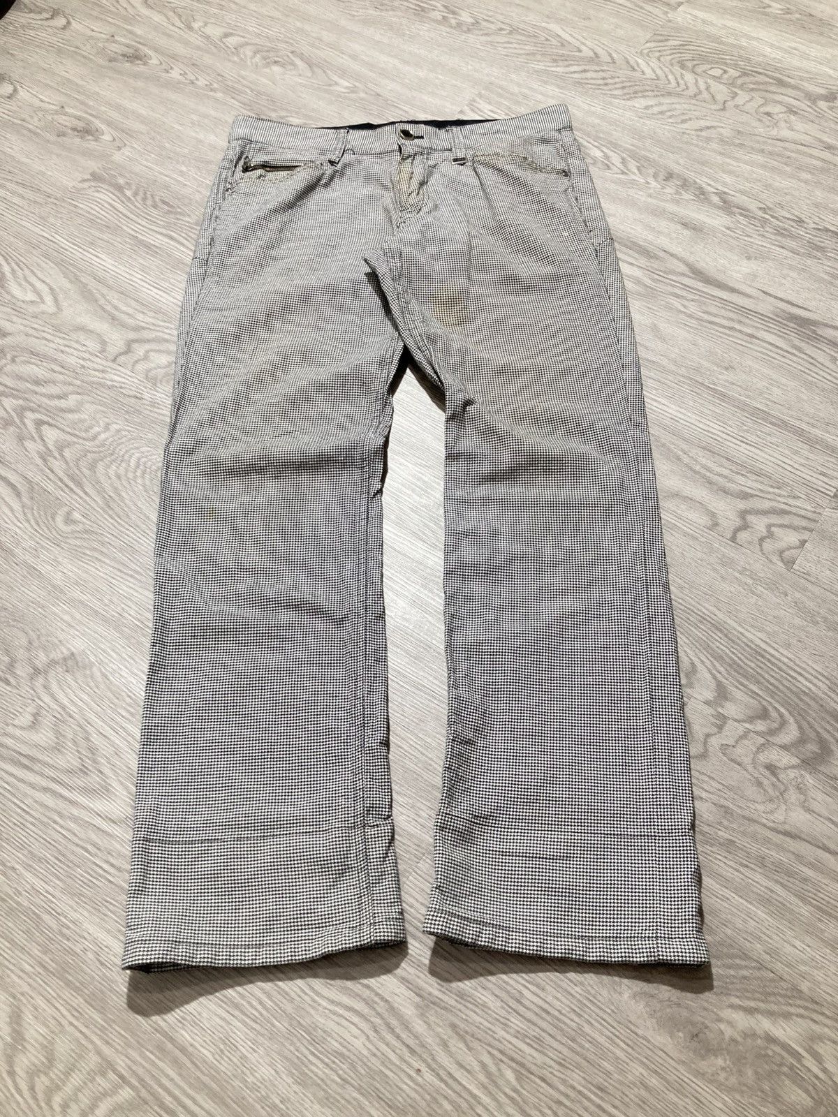 If Six Was Nine 2000s Klein Plus Homme Hickory Pants Punk Lgb Style Size US 32 / EU 48 - 2 Thumbnail