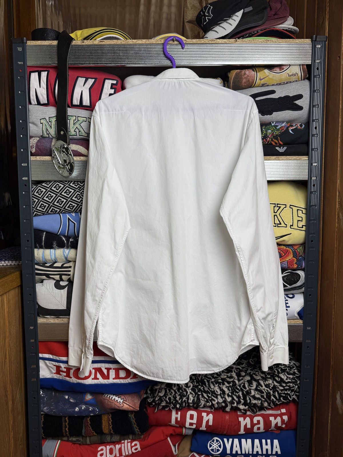 Dior Dior Homme White Luxury Shirt Size US M / EU 48-50 / 2 - 2 Thumbnail