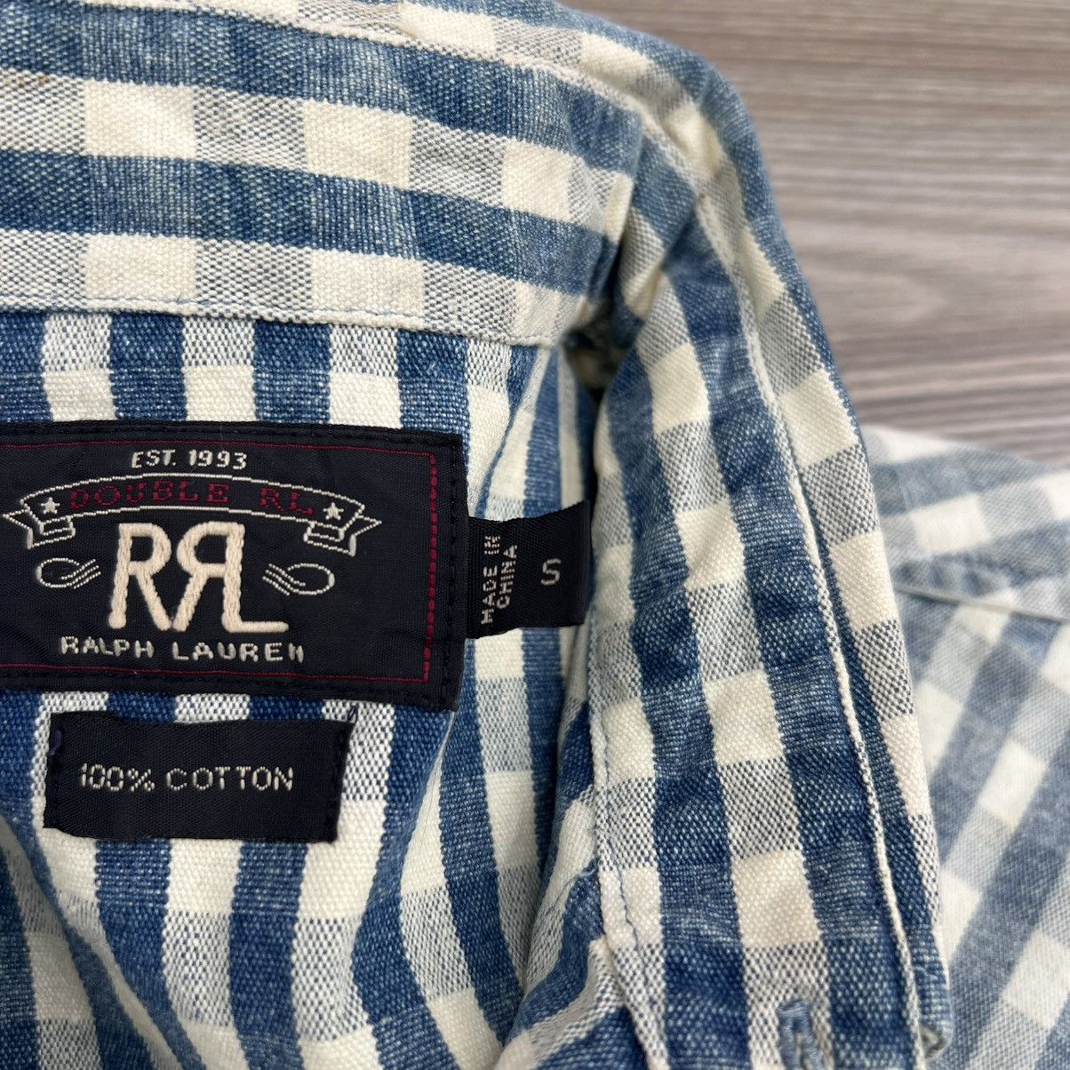 RRL Ralph Lauren RRL Ralph Lauren Button Up Checked Shirt. Size US S / EU 44-46 / 1 - 6 Thumbnail