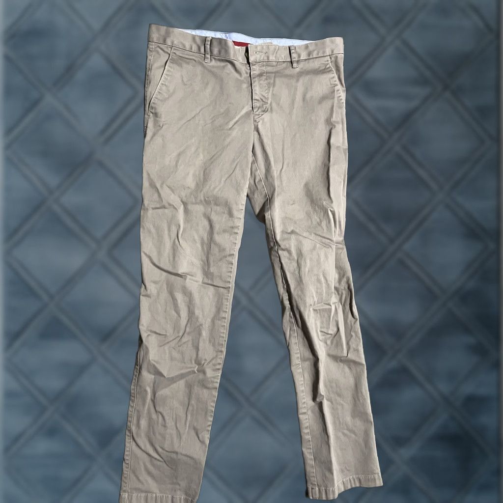 Vintage Louis Philippe Mens Pants Chino Khakis Gray 34 Inseam 30 Regular Size US 34 / EU 50 - 1 Thumbnail