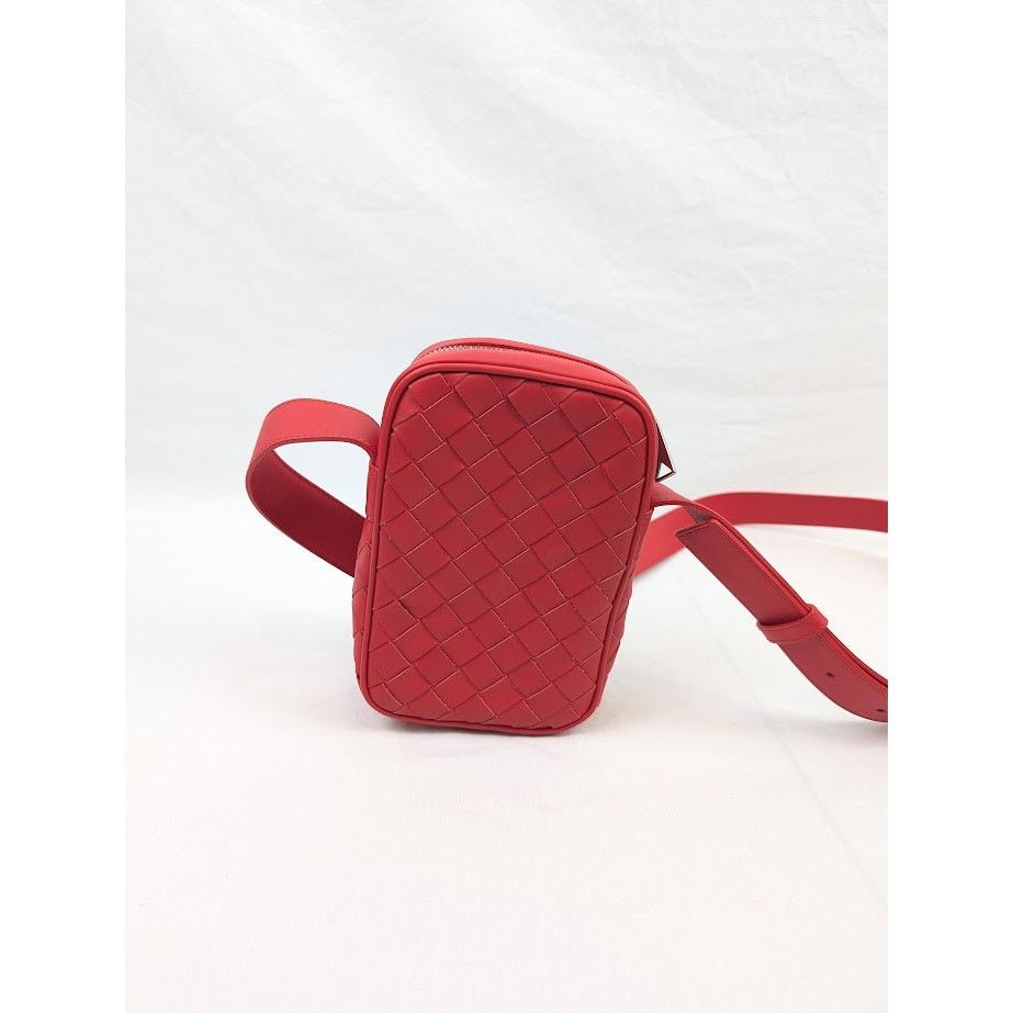 Bottega Veneta o1rshd1 Size: OS / Intrecciao Phone Case in Red Stone Size ONE SIZE - 3 Thumbnail