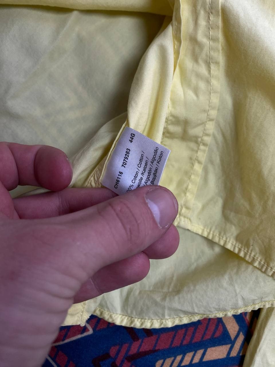 Lacoste Vintage Y2K shirt yellow Lacoste logo streetwear Size US L / EU 52-54 / 3 - 3 Thumbnail