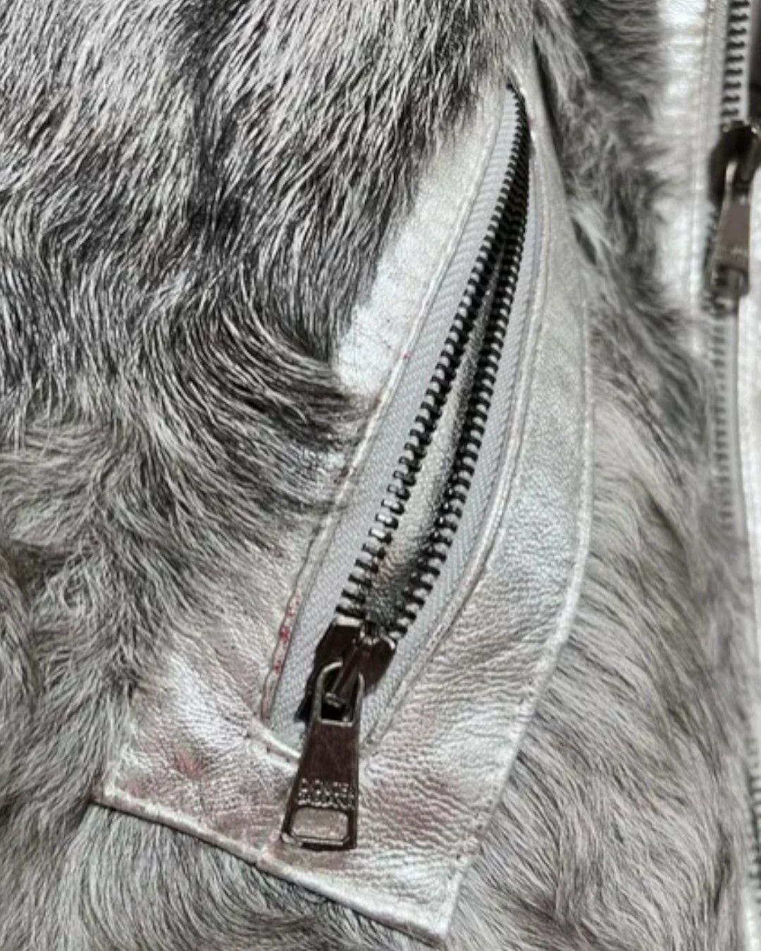 Dolce & Gabbana GOAT FUR LEATHER JACET Size XS / US 0-2 / IT 36-38 - 5 Thumbnail