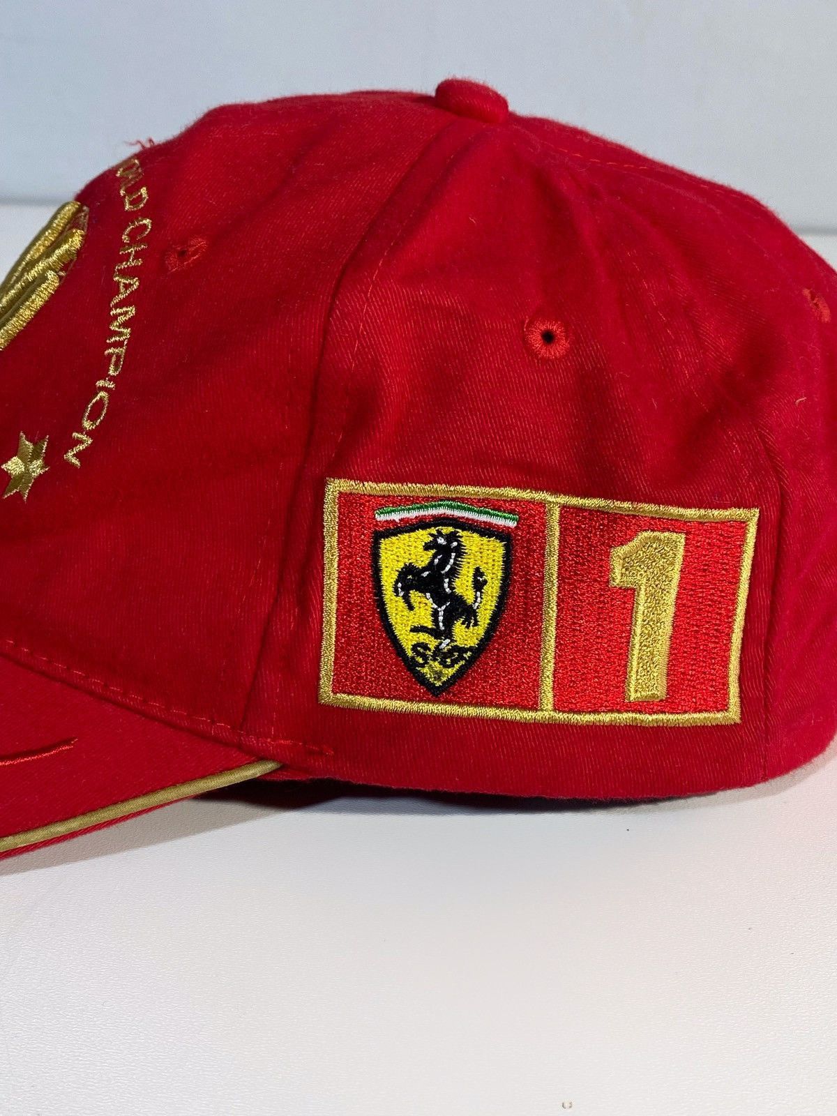 Ferrari × Vintage Vintage Ferrari Formula 1 M. Schumacher hype y2k racing cap Size ONE SIZE - 4 Thumbnail
