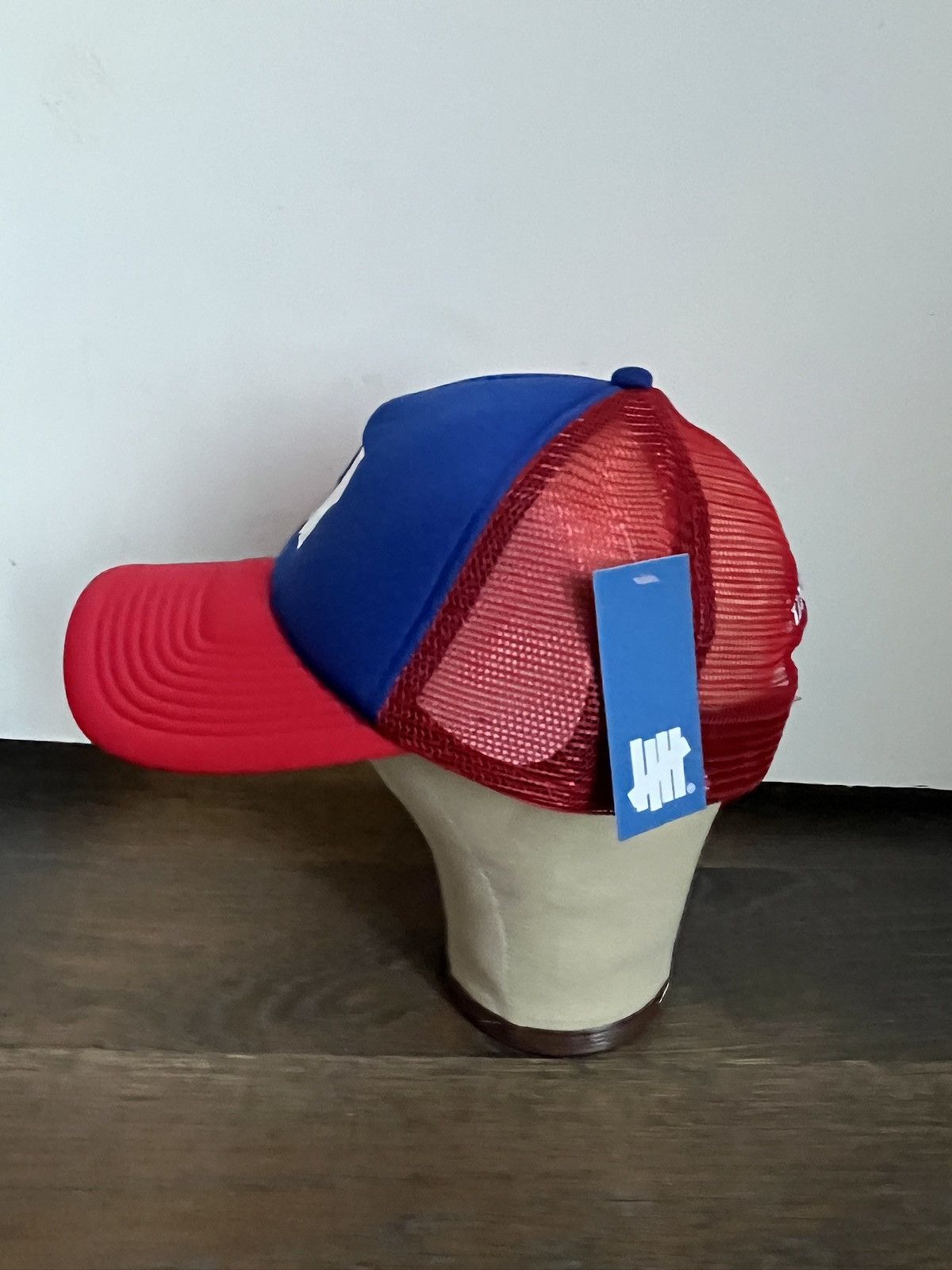 Undefeated NWT Undefeated Icon Trucker Hat Red White Blue Size ONE SIZE - 2 Thumbnail