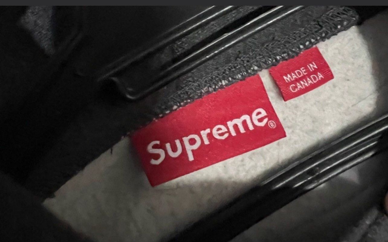 Supreme Supreme box logo hoodie (fw21) charcoal Size US S / EU 44-46 / 1 - 3 Thumbnail