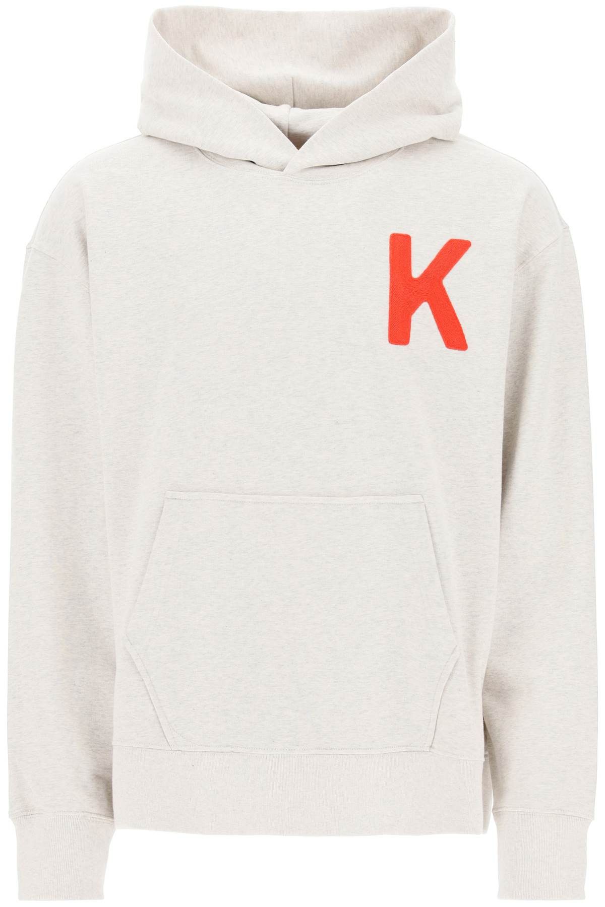 image of Kenzo Luky Tiger Hoodie in Gris Clair, Men's (Size Small)