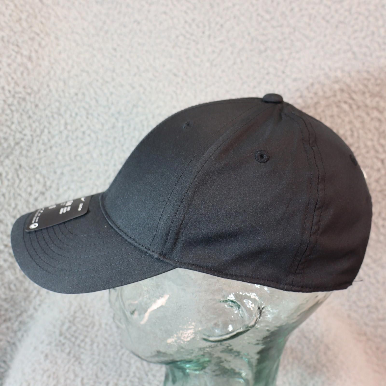 Nike Nike Cap Hat Black Swoosh Strapback S/M Dri-Fit Unisex / Size ONE SIZE - 3 Thumbnail