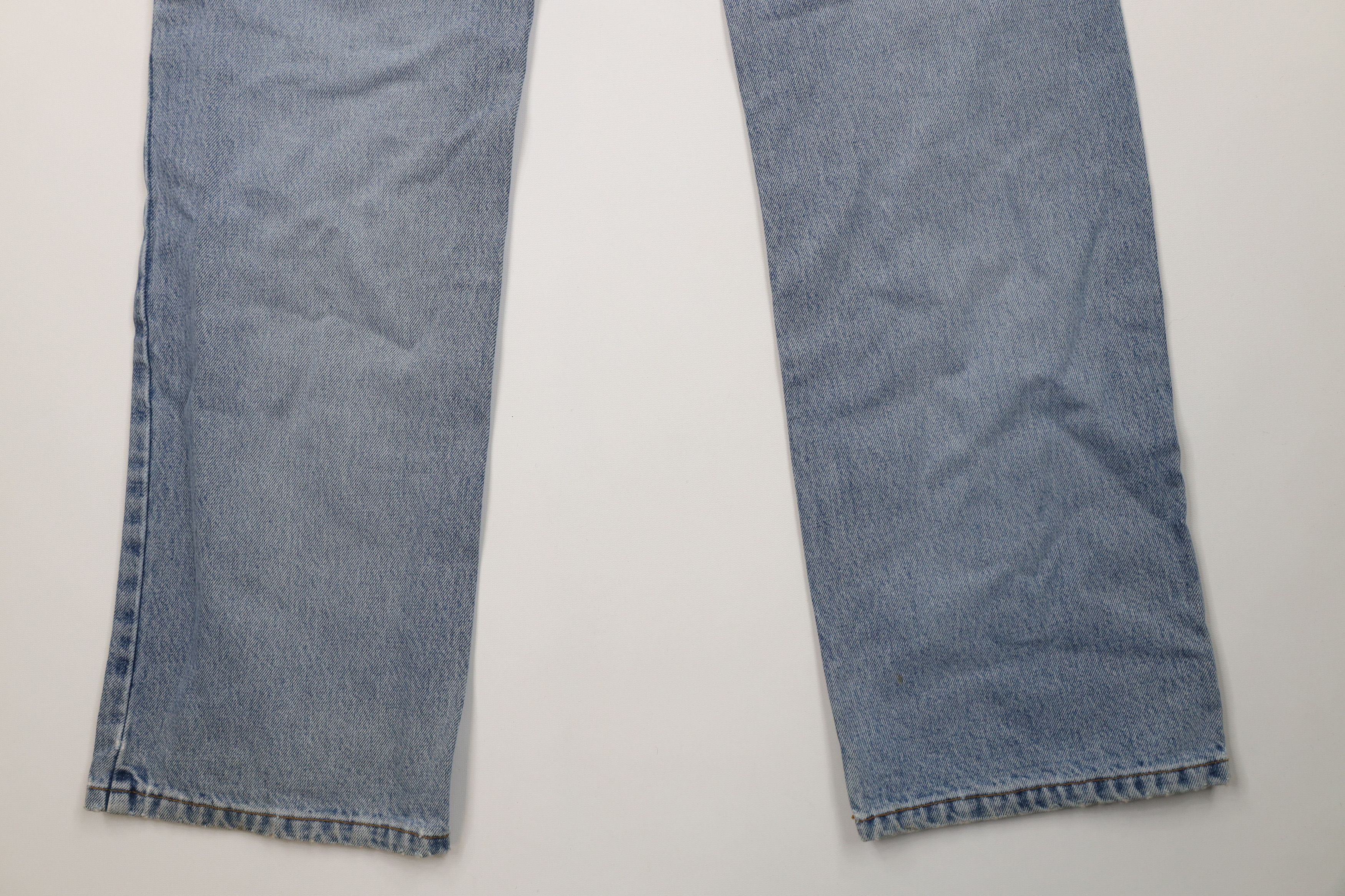 J.Crew Vintage 90s Y2K J Crew Fly Babydoll Flared Wide Leg Jeans Size 36" / US 14 / IT 50 - 13 Thumbnail