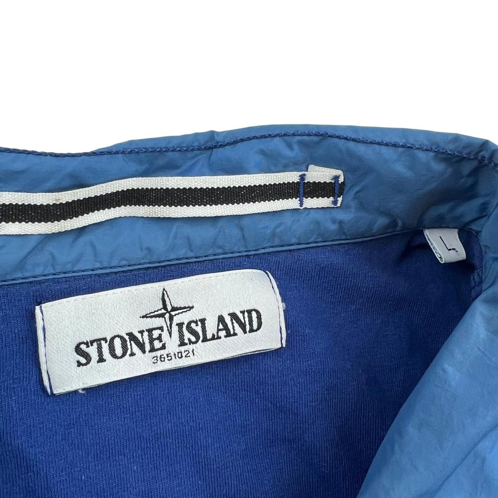 Stone Island Stone Island Blue Overshirt Jacket Size US L / EU 52-54 / 3 - 4 Thumbnail