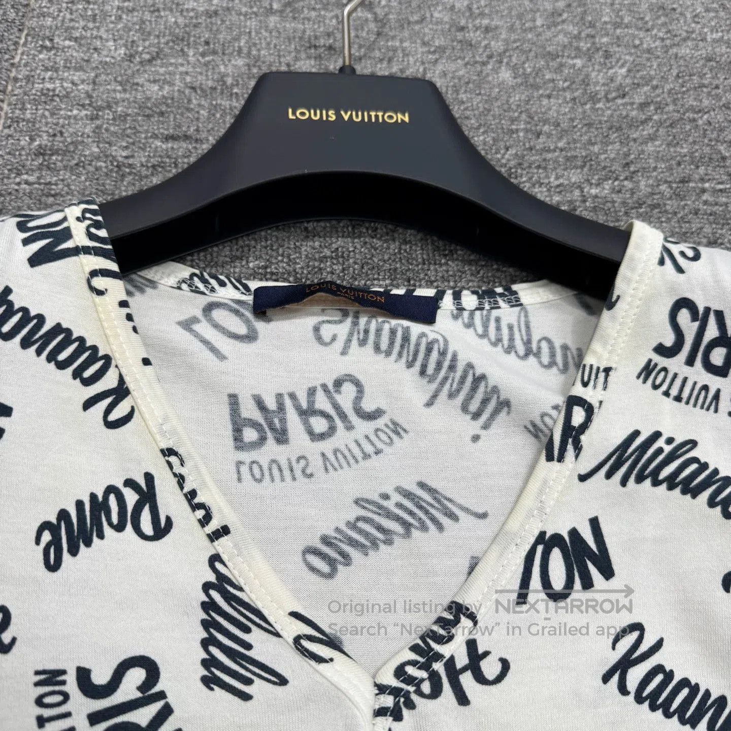 Louis Vuitton Louis Vuitton LV All-Over Print Short-Sleeve. Size US XL / EU 56 / 4 - 4 Thumbnail