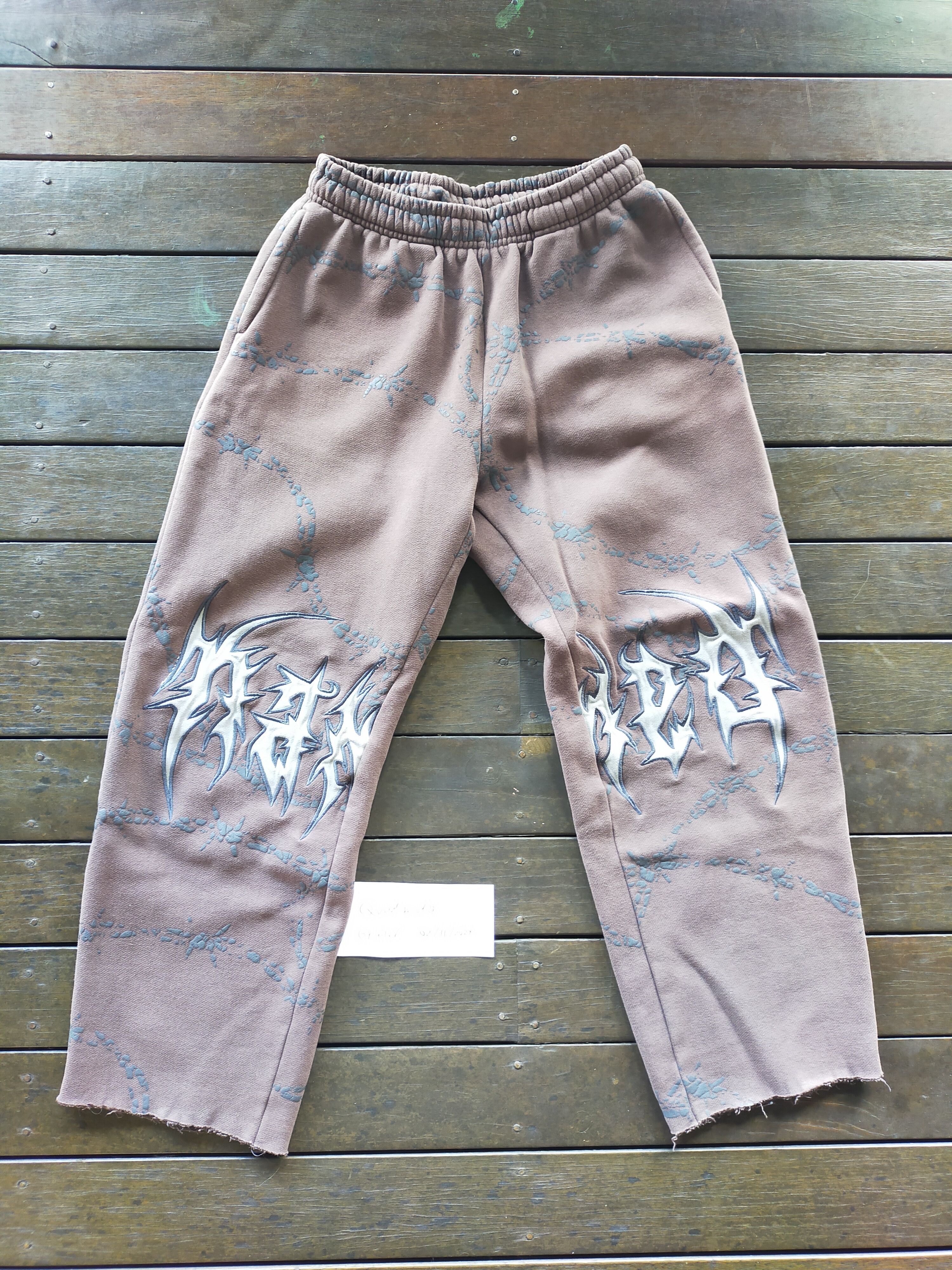 Named Collective Named Collective brown taupe remorse sweatpants size small Size US 28 / EU 44 - 2 Thumbnail