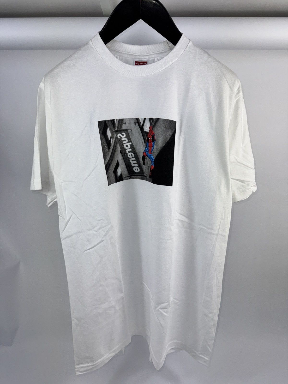 Supreme SPIDER MAN SUPREME TEE Size US L / EU 52-54 / 3 - 1 Thumbnail