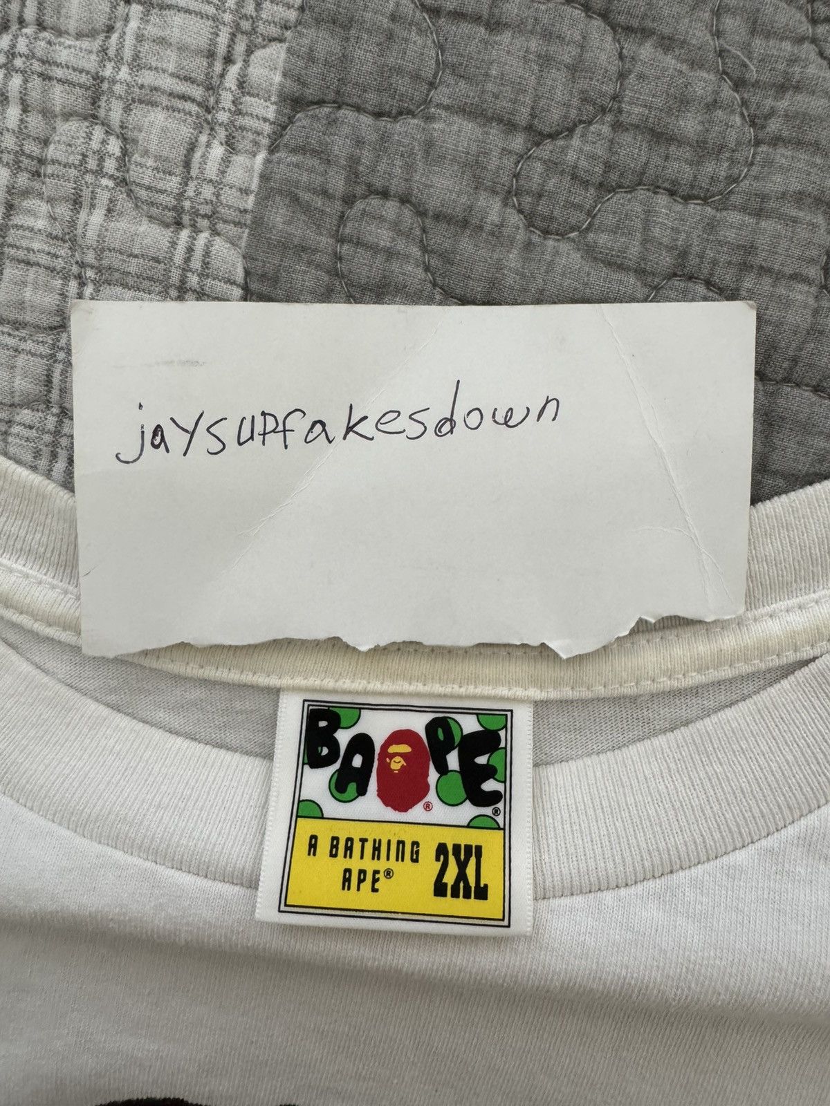 Bape A Bathing Ape BAPE Baby Milo x Lil Yachty Tee #2 Size US XXL / EU 58 / 5 - 3 Thumbnail