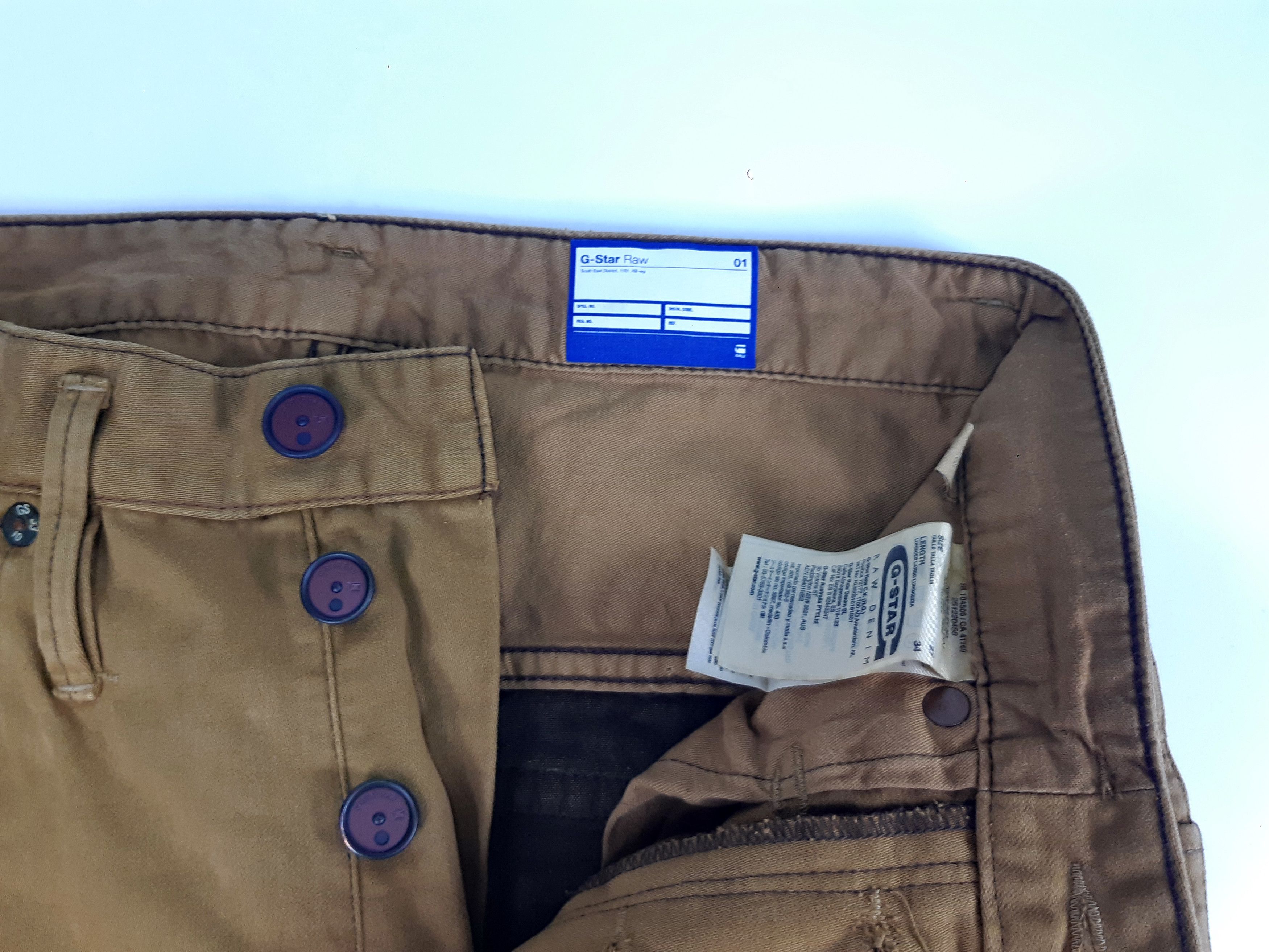 G-Star G-STAR Raw Denim 3d loose tapered 27/34 Size US 27 - 5 Thumbnail