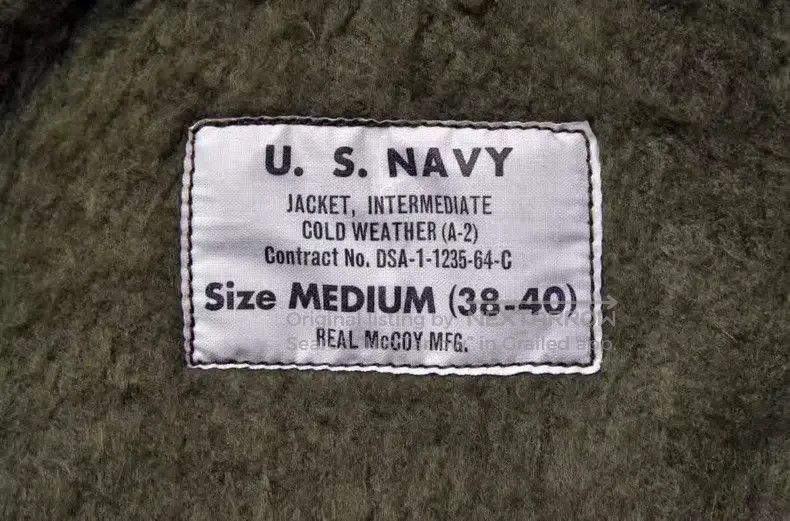 The Real McCoy's The Real McCoys Navy deck jacket from the 60s Size US M / EU 48-50 / 2 - 3 Thumbnail