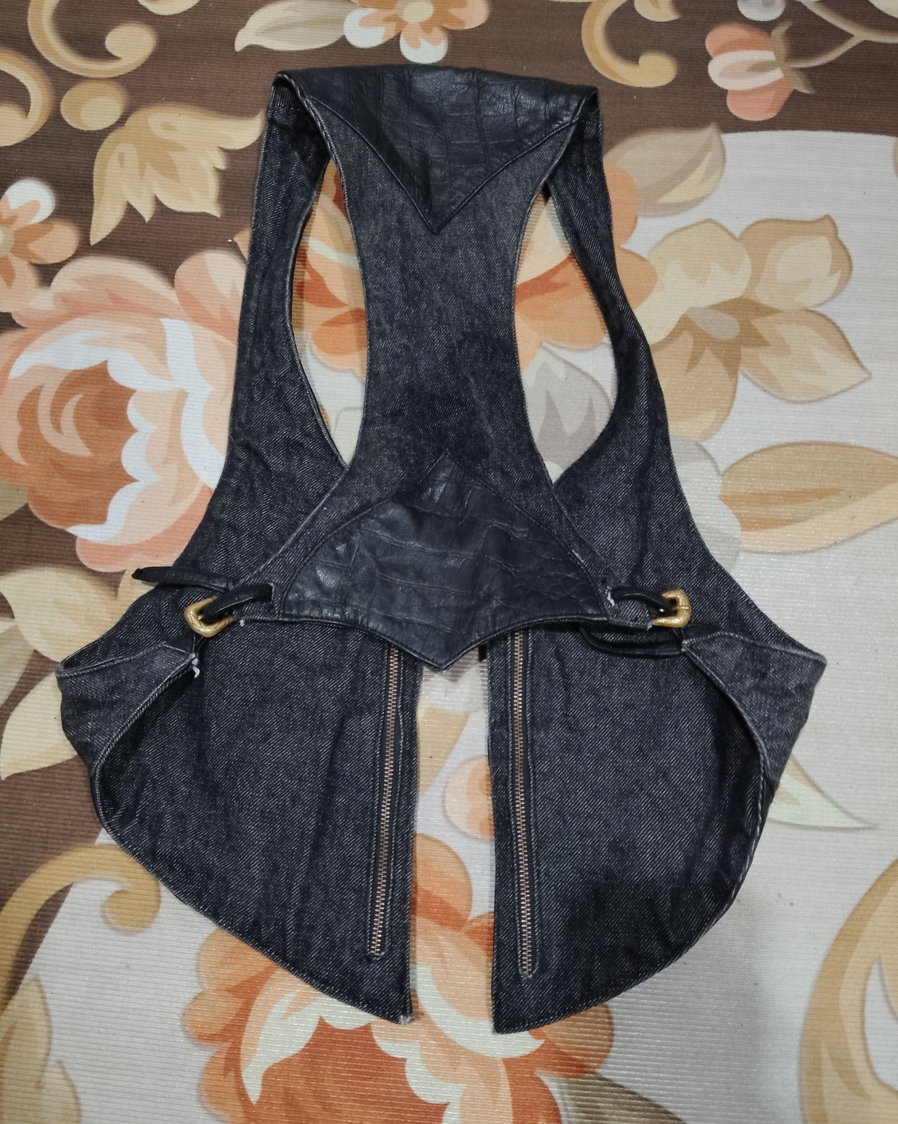If Six Was Nine Om booty denim vest Size S / US 4 / IT 40 - 2 Thumbnail