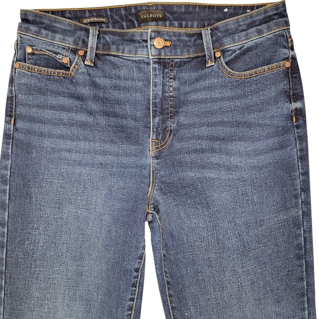 Talbots Talbots Barely Boot Jeans 10 Brea Wash Waist 34 Inseam 30 Size 32" / US 10 / IT 46 - 8 Thumbnail