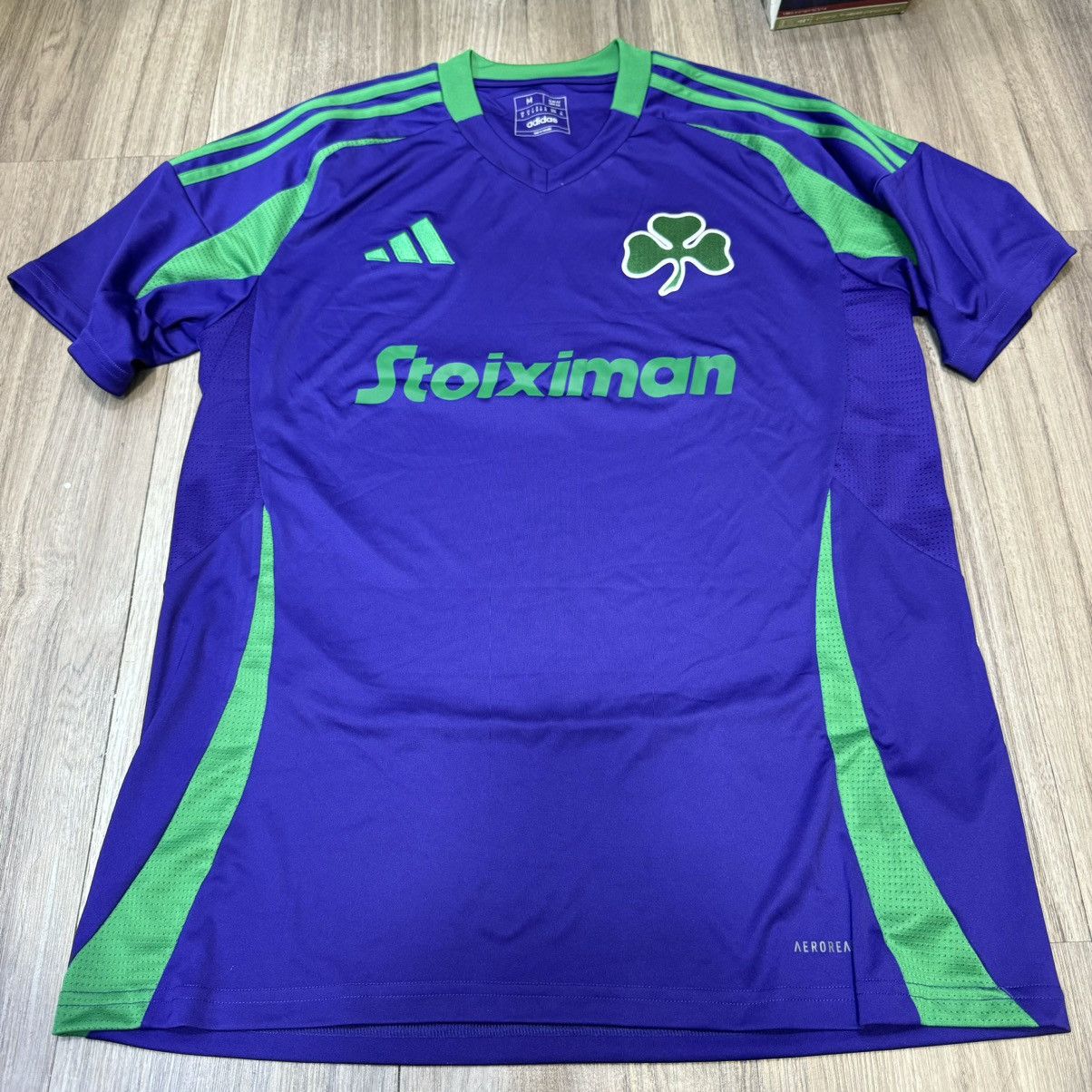 Adidas Panathinaikos 24/25 third away shirt Size US M / EU 48-50 / 2 - 1 Thumbnail