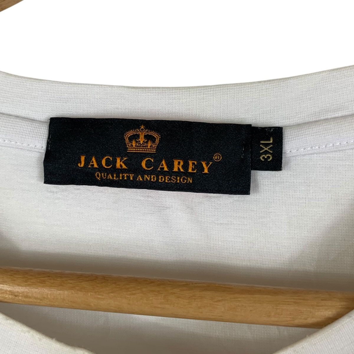 Vintage JACK CAREY HIP HOP RAP Rebel Chain Tee Shirt Top Size US XXL / EU 58 / 5 - 5 Thumbnail