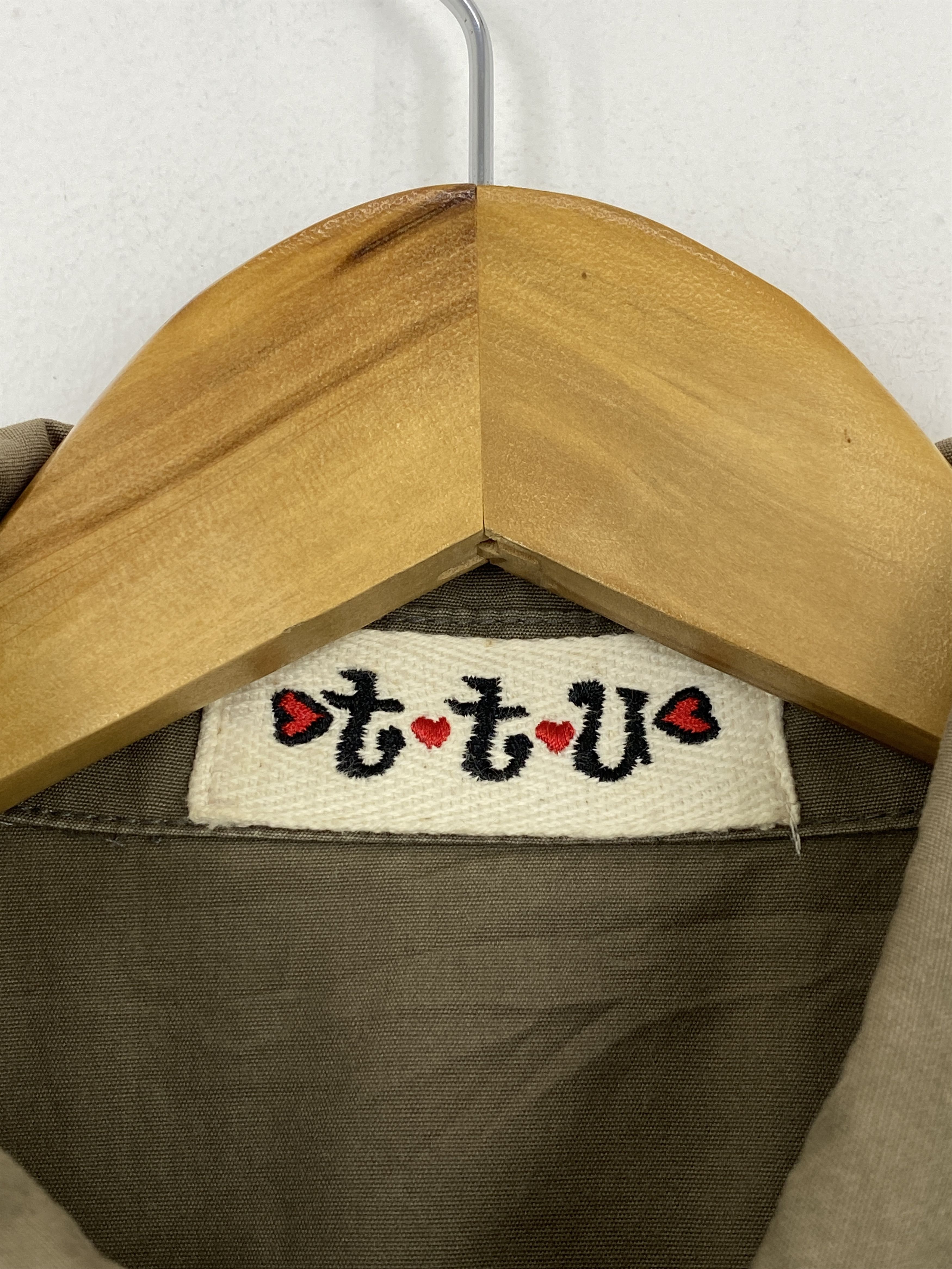 Japanese Brand Vintage Military Style Multi Pocket Denim Women Vest J1838 Size M / US 6-8 / IT 42-44 - 6 Thumbnail