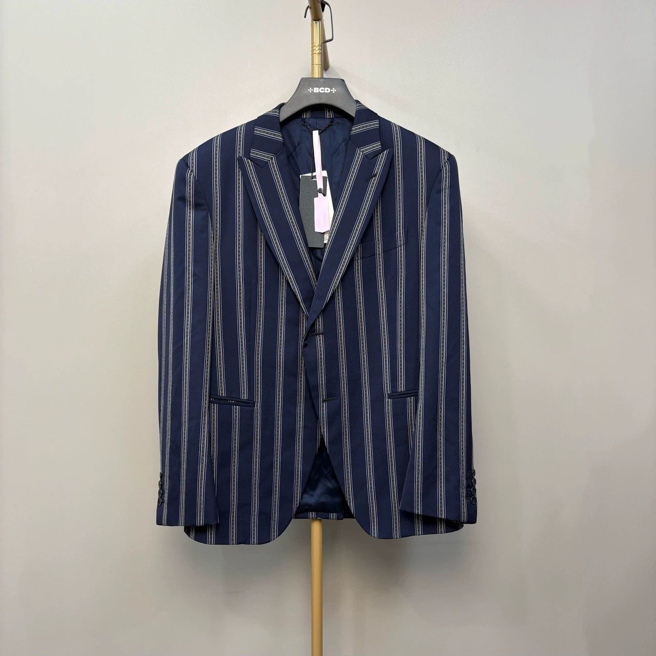 Louis Vuitton Louis Vuitton Pinstripe Suit Jacket - dmc Size US XL / EU 56 / 4 - 1 Thumbnail