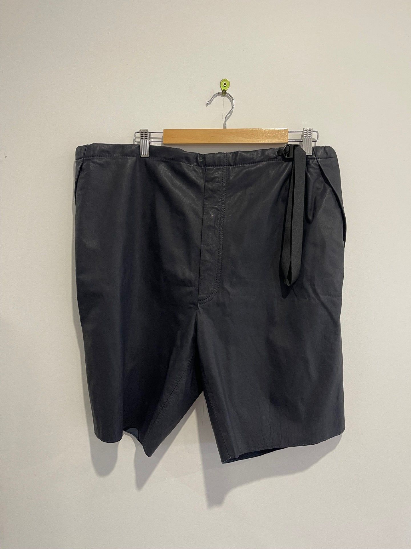 3.1 Phillip Lim 3.1 Phillip Lim Lamb Leather Shorts Size US 30 / EU 46 - 1 Thumbnail